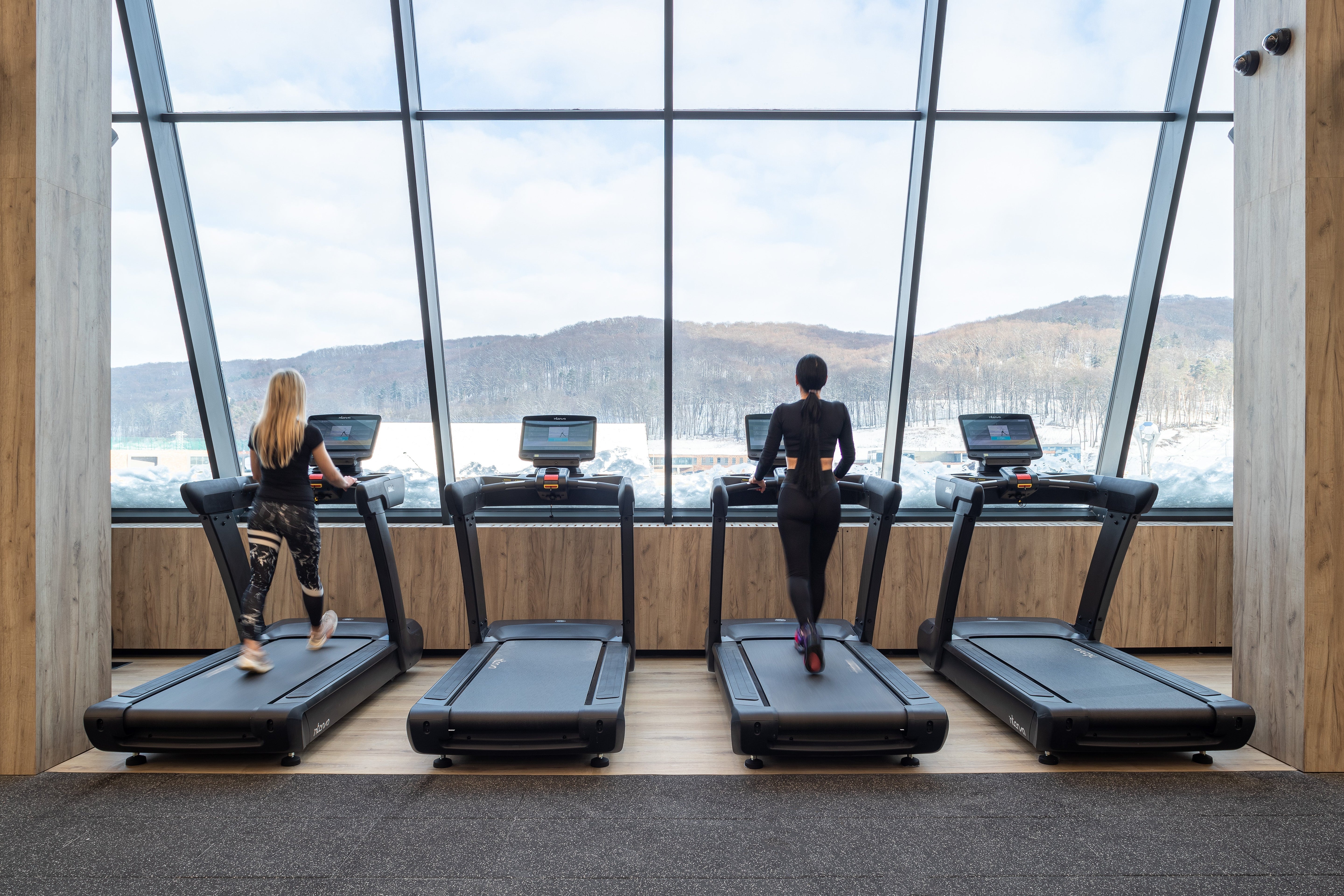 Commercial treadmill