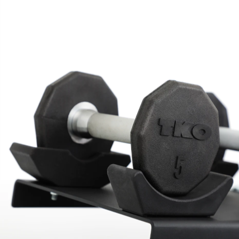 TKO 10 Pair Signature Dumbbell Saddle Rack - Superior Health & Fitness Solutions