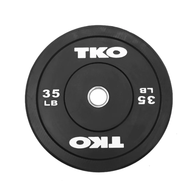 TKO Rubber Bumper Plates - Superior Health & Fitness Solutions