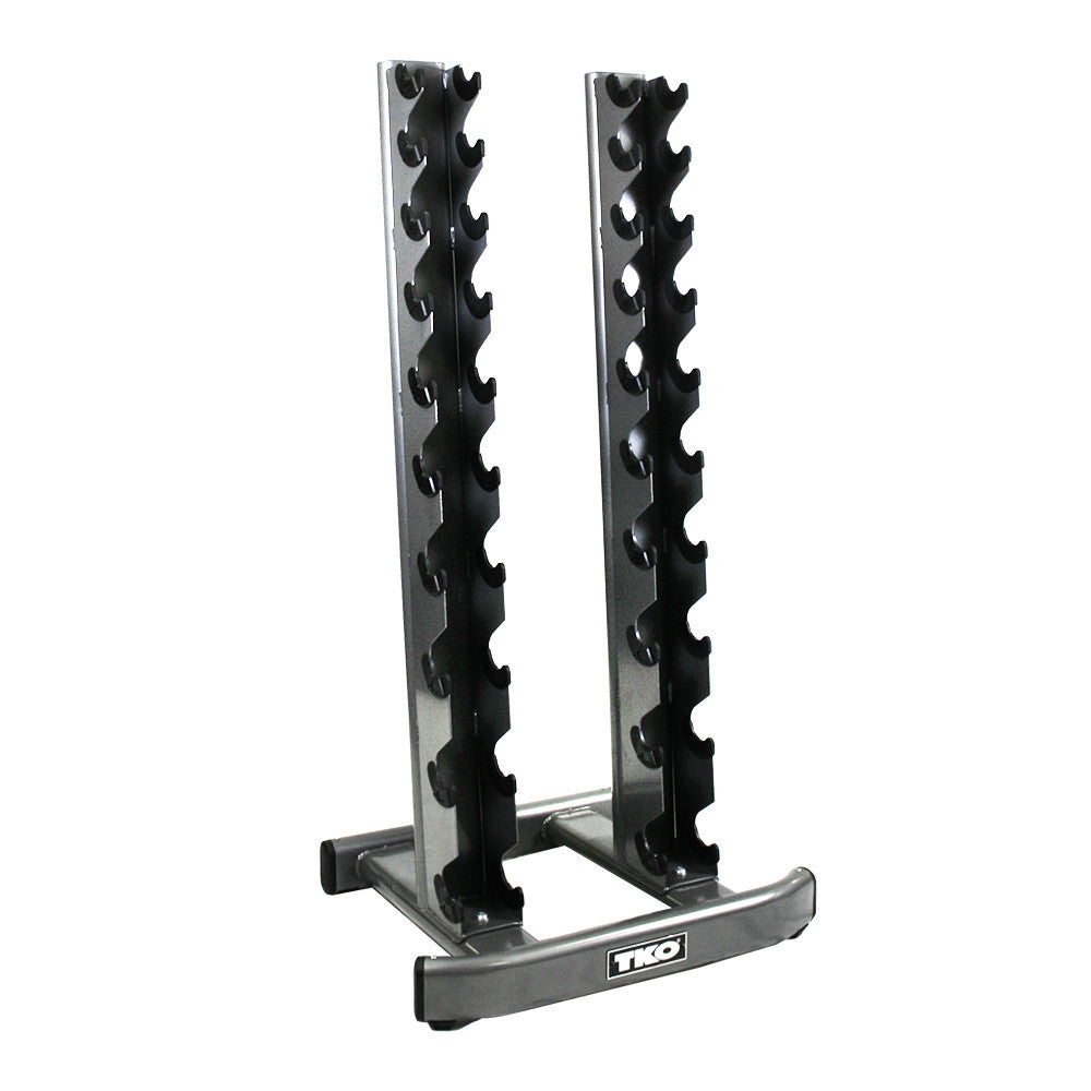TKO 10 Pair Vertical Dumbbell Rack - Superior Health & Fitness Solutions
