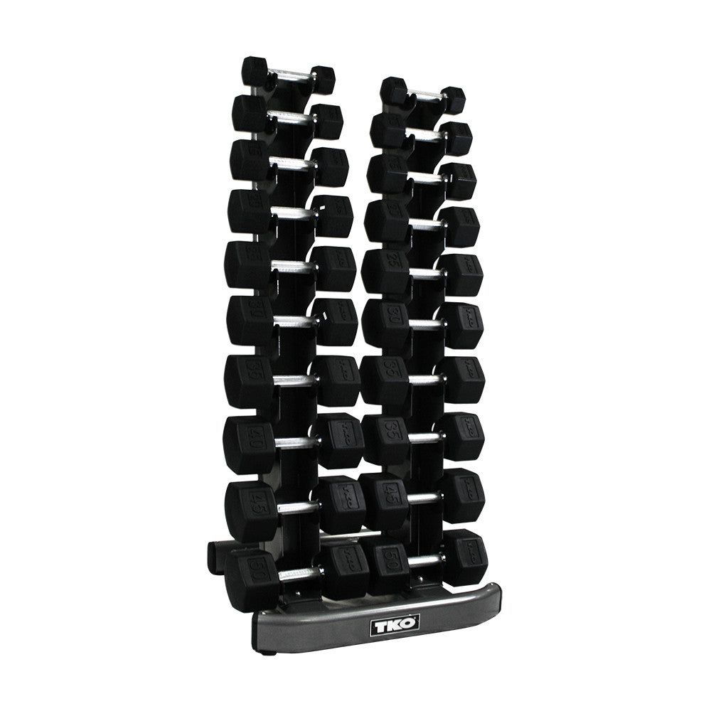 TKO 10 Pair Vertical Dumbbell Rack - Superior Health & Fitness Solutions