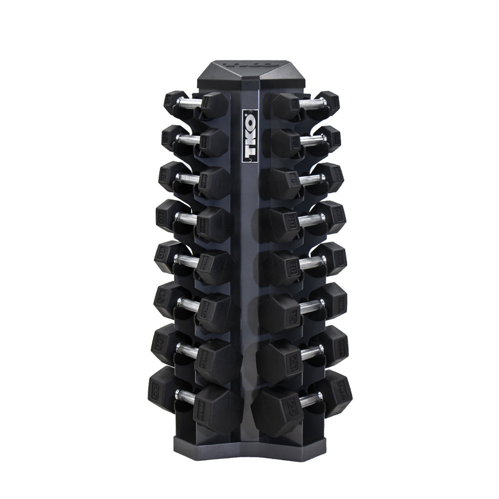 TKO 8 Pair Vertical Dumbbell Rack - Superior Health & Fitness Solutions