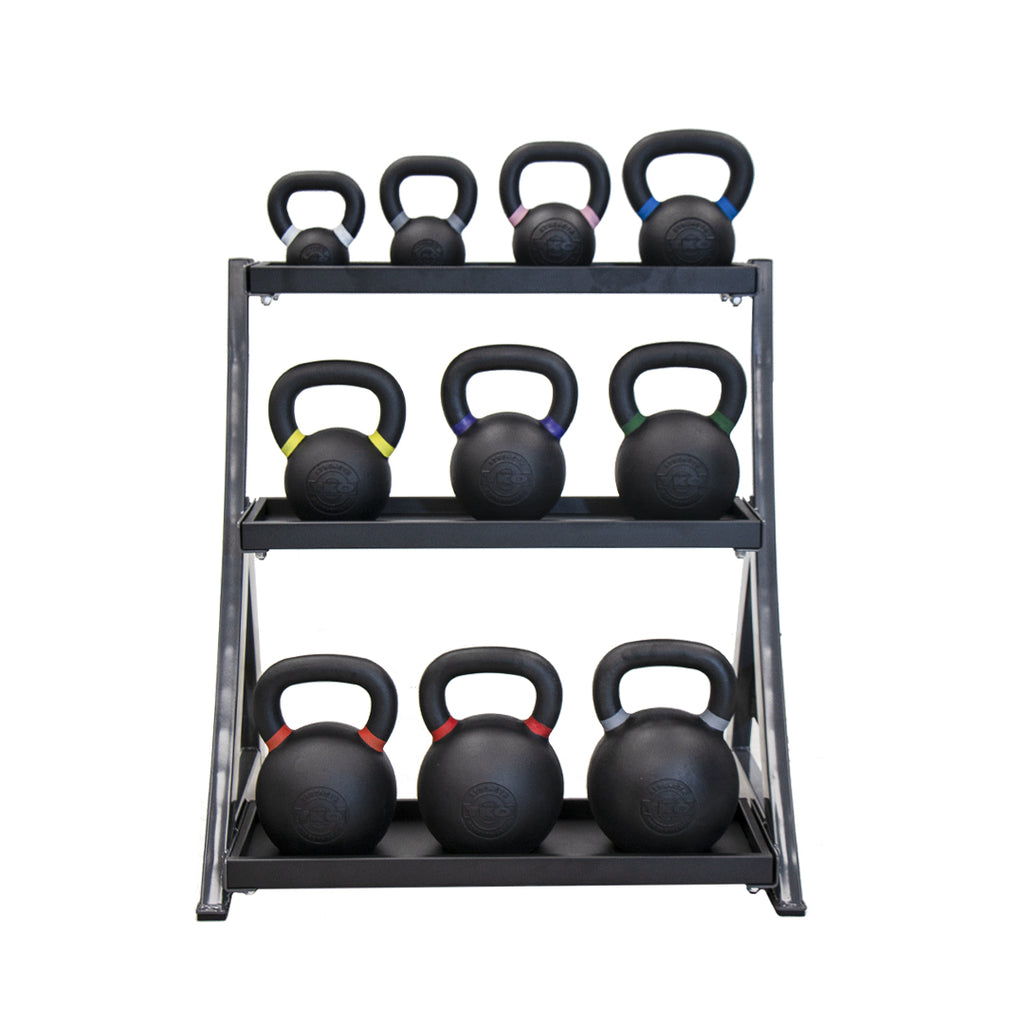 TKO Compact Kettlebell Rack - Superior Health & Fitness Solutions