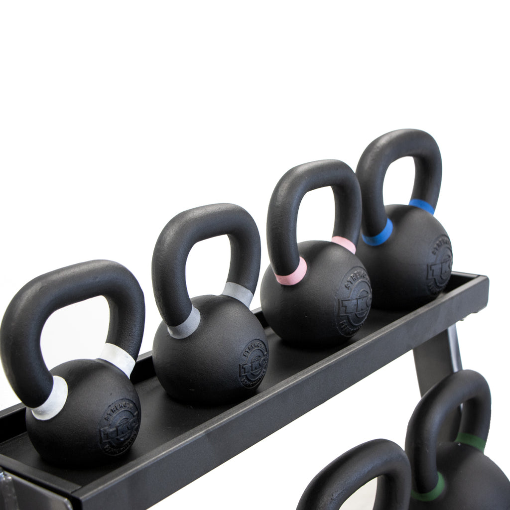 TKO Compact Kettlebell Rack - Superior Health & Fitness Solutions