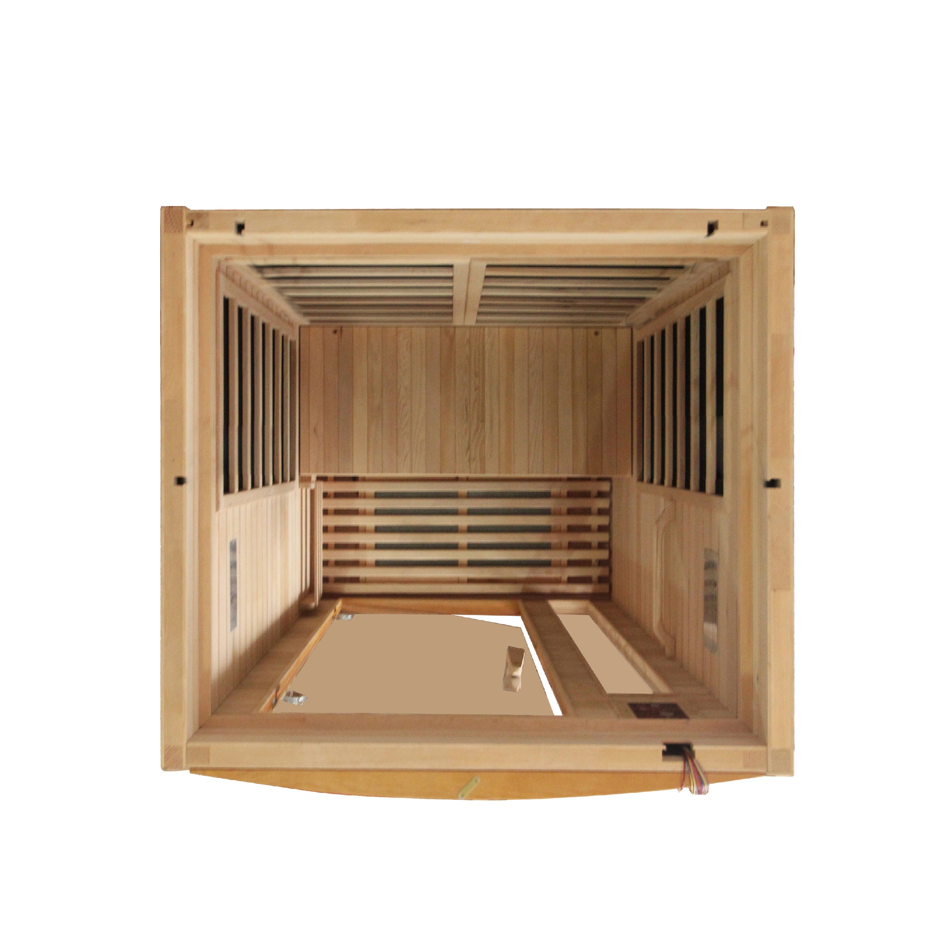 DYN-6106-01 Dynamic Ultra Low EMF Far Infrared Sauna, Barcelona Elite Edition - Superior Health & Fitness Solutions