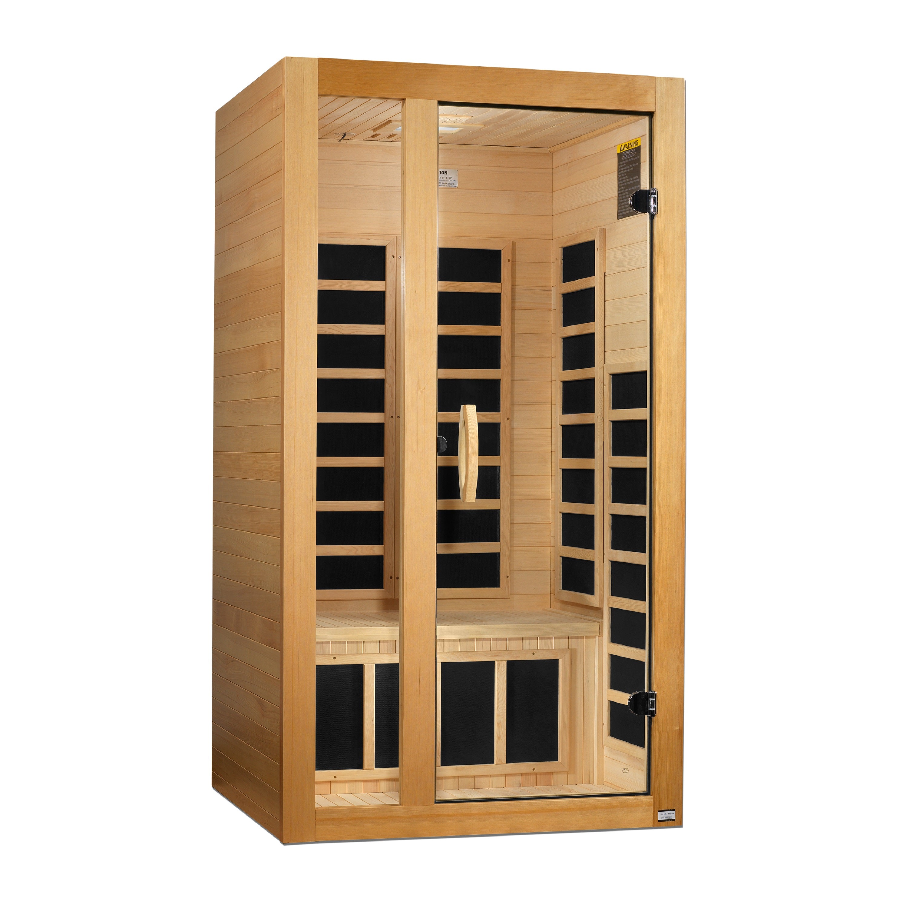 DYN-6119-01 Gracia 1-2 Person Low EMF FAR Infrared Sauna - Superior Health & Fitness Solutions