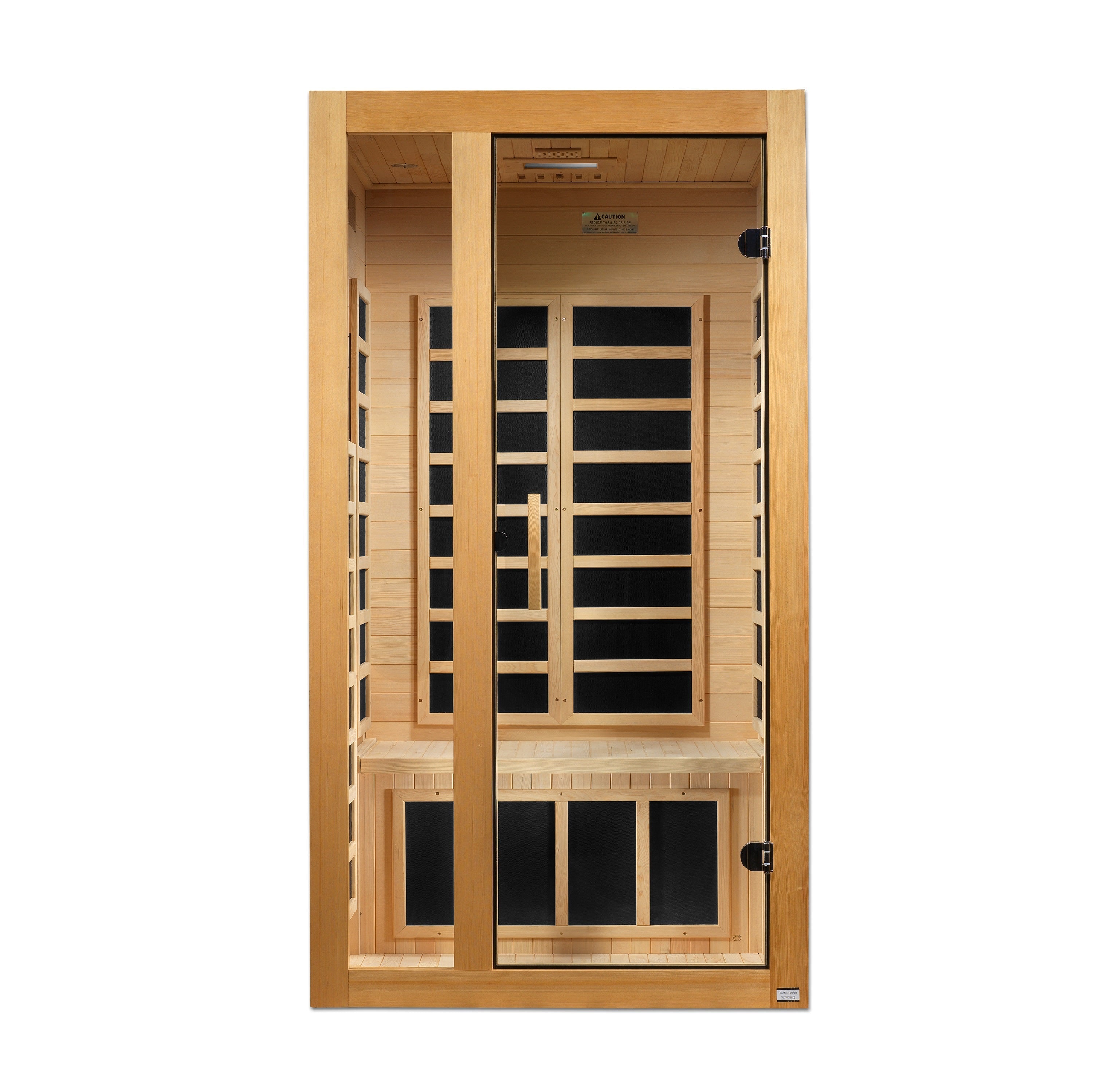 DYN-6119-01 Gracia 1-2 Person Low EMF FAR Infrared Sauna - Superior Health & Fitness Solutions