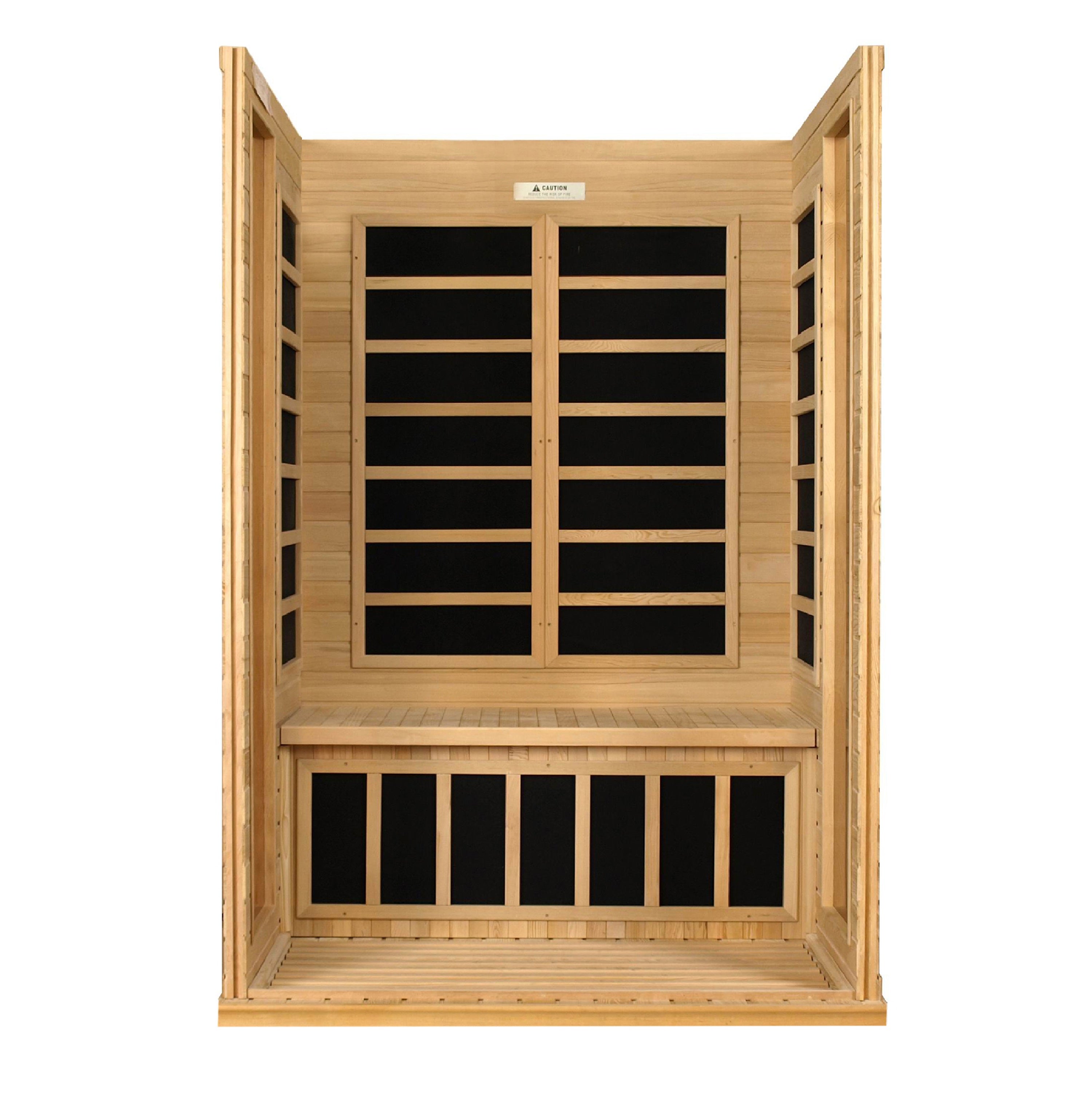 DYN-6202-03 Dynamic Low EMF Far Infrared Sauna, Versailles Edition - Superior Health & Fitness Solutions