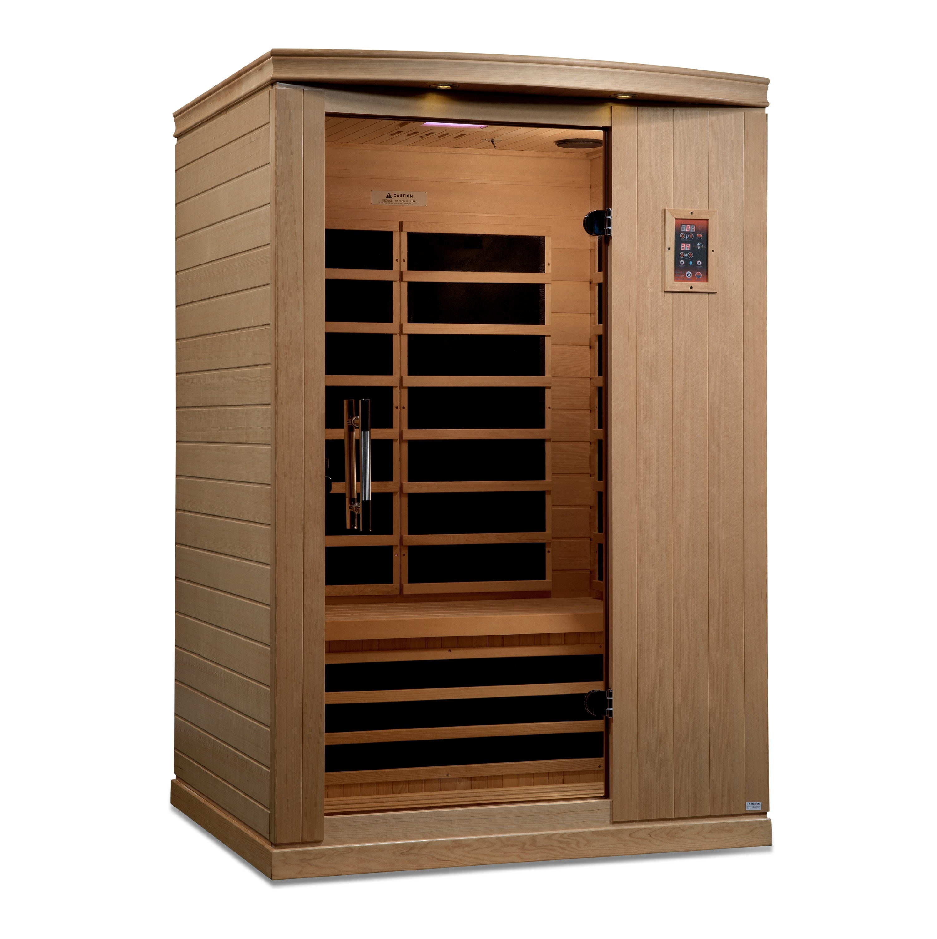 DYN-6210-01 Venice Elite 2-Person Ultra Low EMF FAR Infrared Sauna - Superior Health & Fitness Solutions