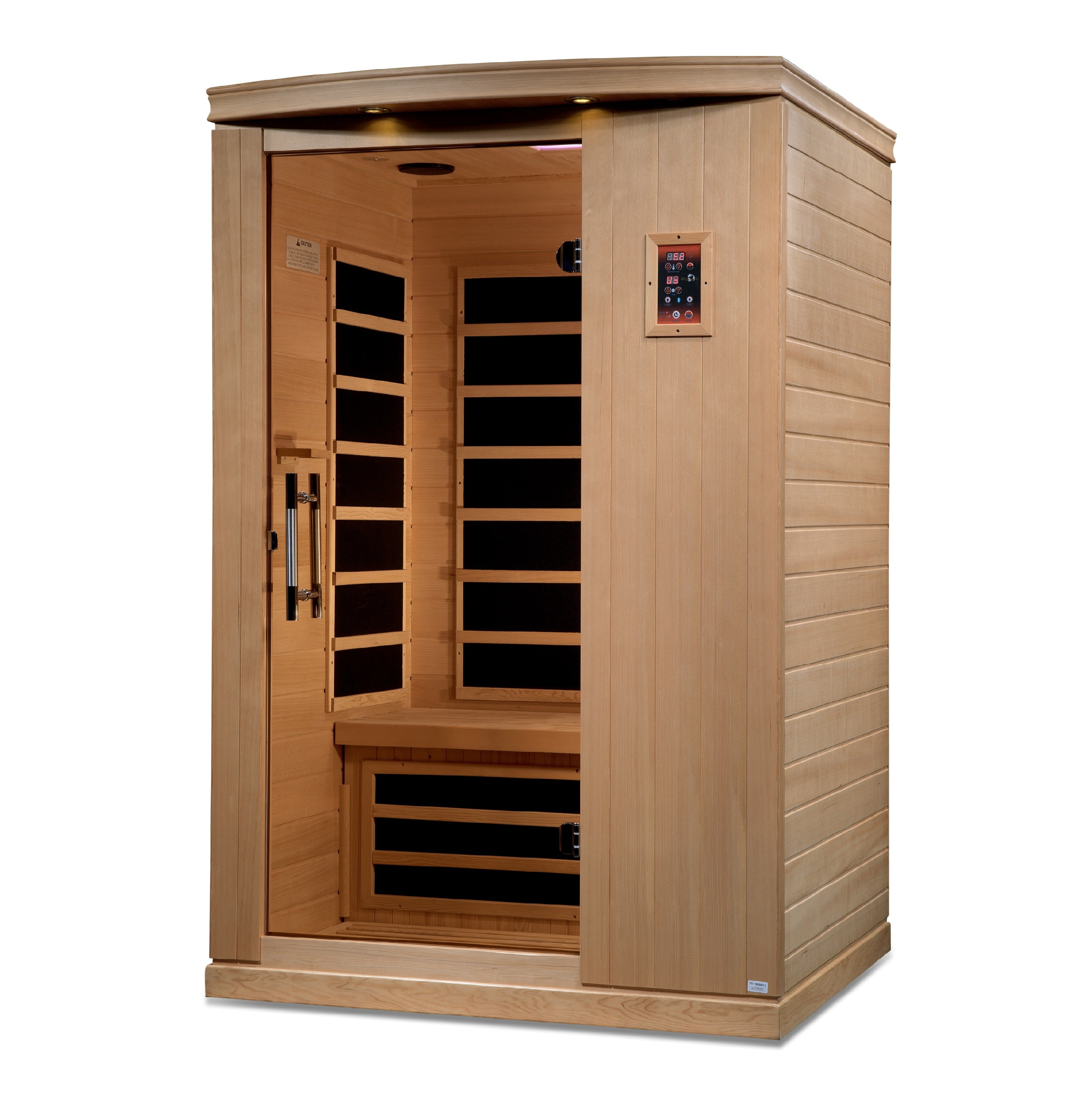 DYN-6210-01 Venice Elite 2-Person Ultra Low EMF FAR Infrared Sauna - Superior Health & Fitness Solutions