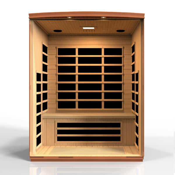DYN-6336-02 Dynamic Low EMF Far Infrared Sauna, Lugano Edition - Superior Health & Fitness Solutions