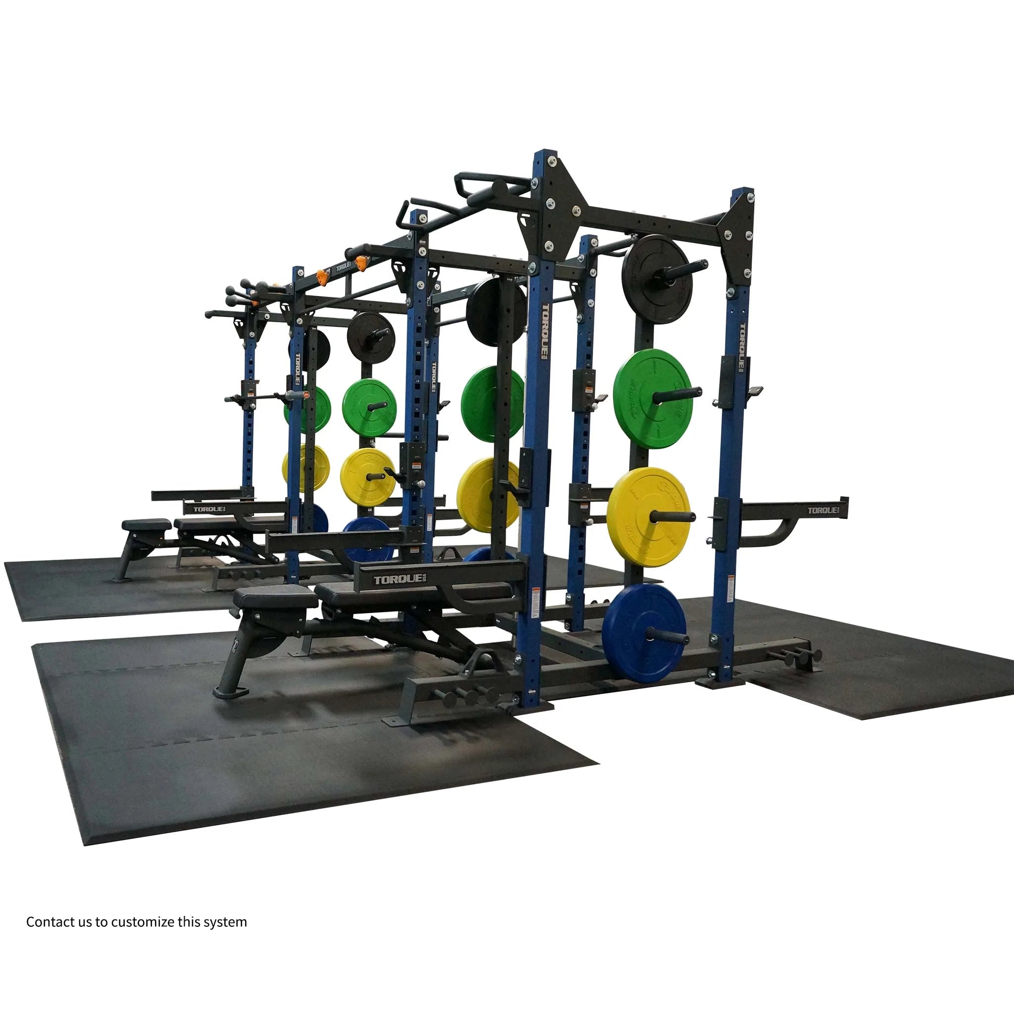 Torque Fitness 24 X 4 Foot Siege Storage Rack - X1 Package - Superior Health & Fitness Solutions