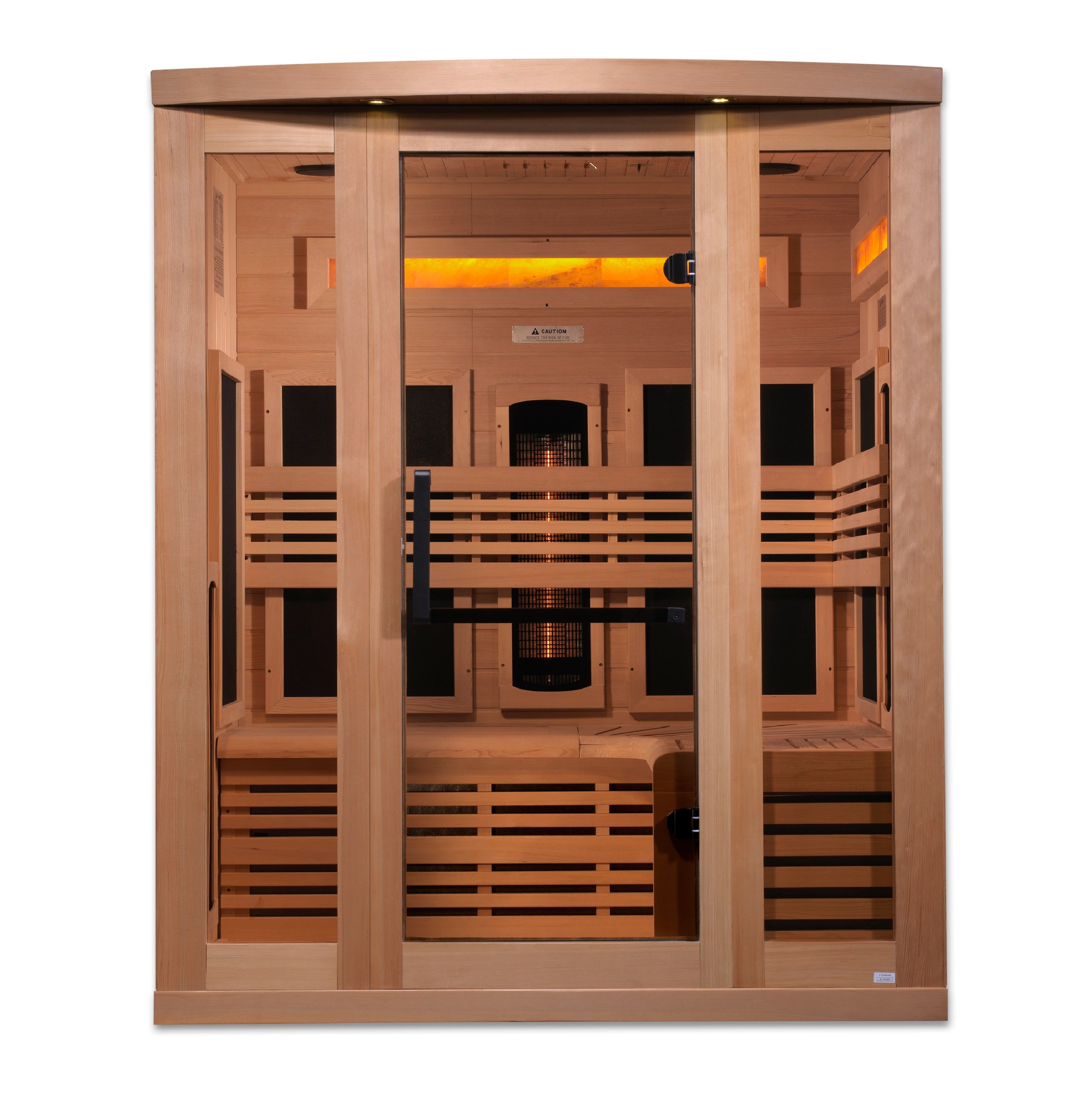 GDI-8230-01 Reserve Edition Full Spectrum Sauna with Himalayan Salt Bar - Superior Health & Fitness Solutions