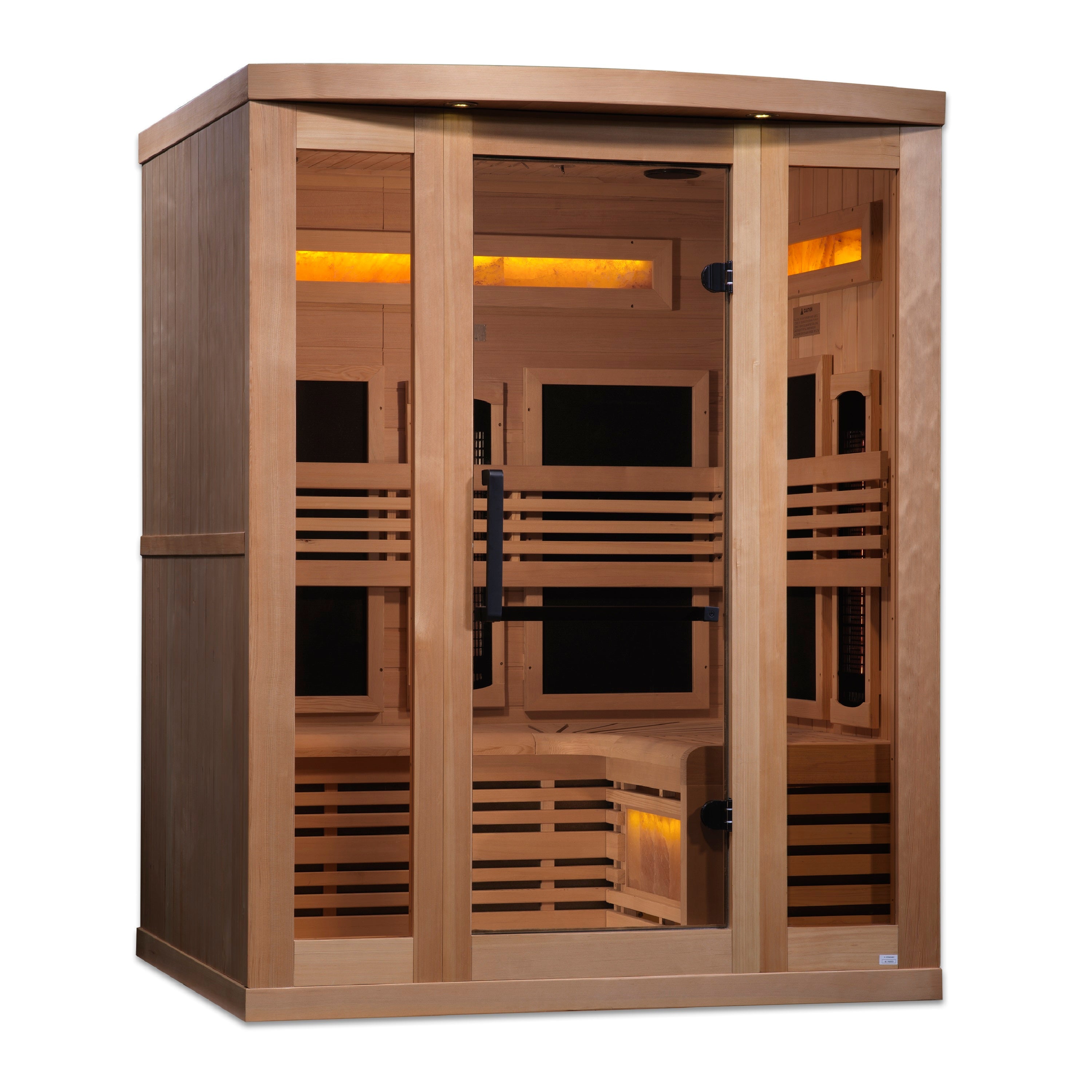 GDI-8230-01 Reserve Edition Full Spectrum Sauna with Himalayan Salt Bar - Superior Health & Fitness Solutions