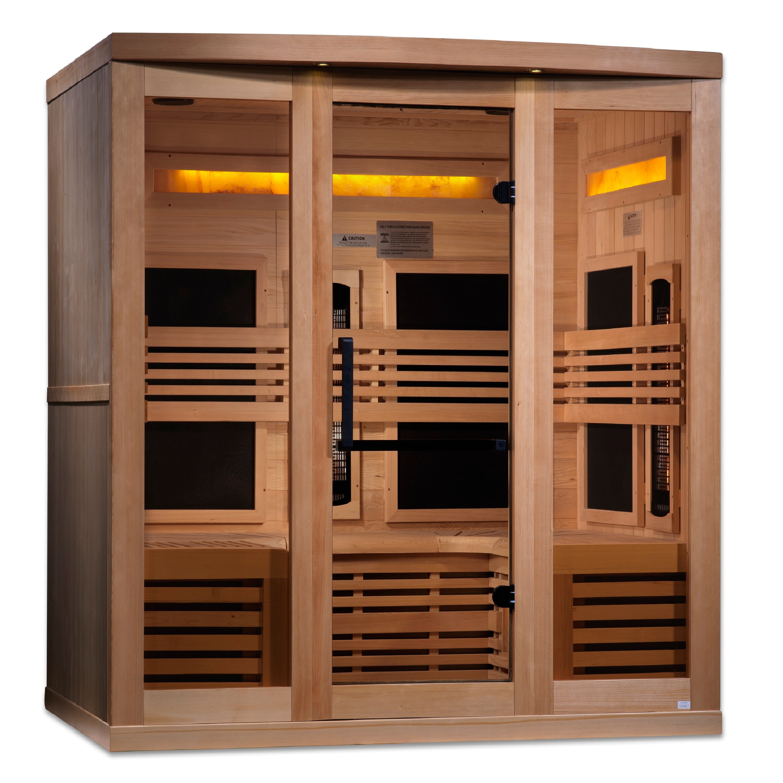 GDI-8260-01 Reserve Edition Full Spectrum Sauna with Himalayan Salt Bar - Superior Health & Fitness Solutions