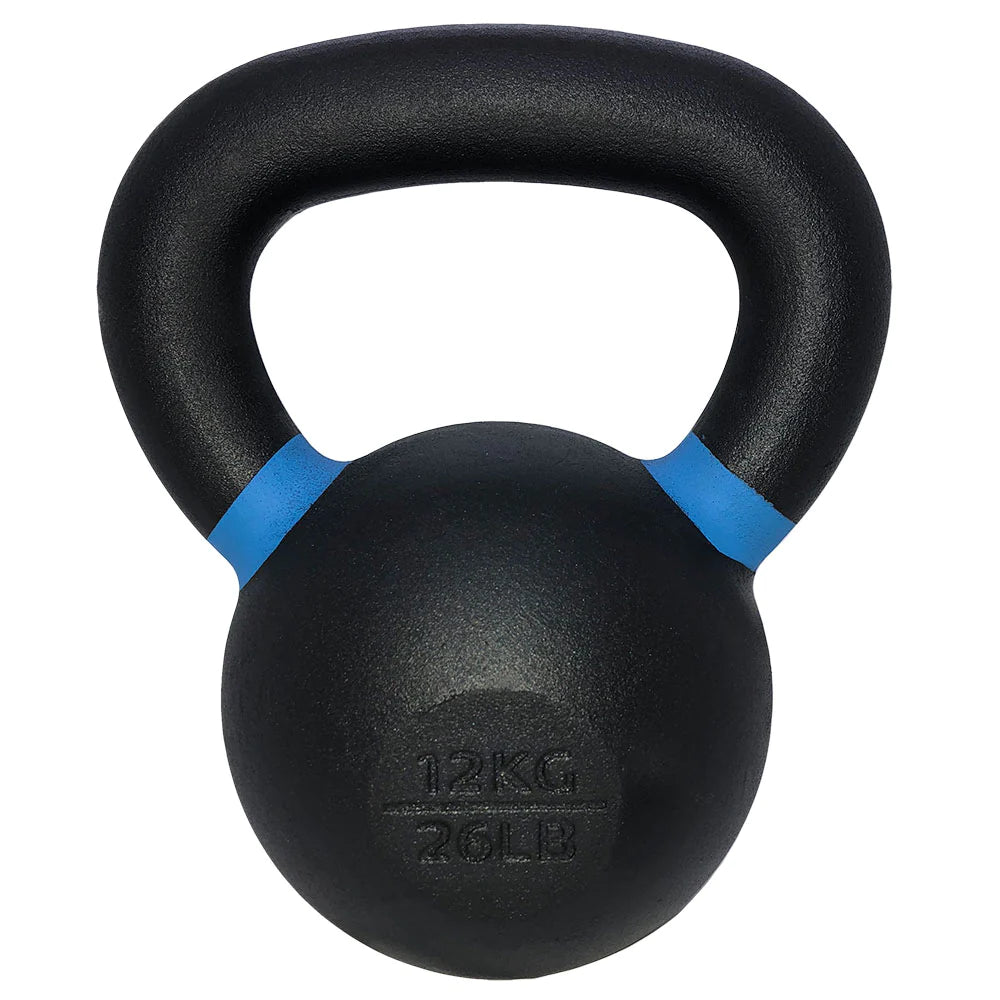 TKO 4kg-36kg Cast Kettlebell Set w/ 2 Tier Rack - Superior Health & Fitness Solutions