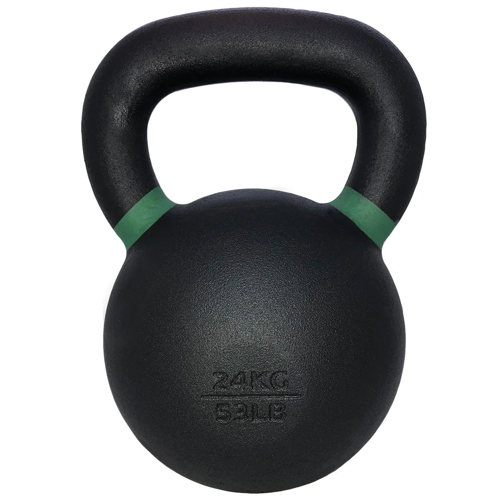 TKO 4kg-36kg Cast Kettlebell Set w/ 3 Tier Rack