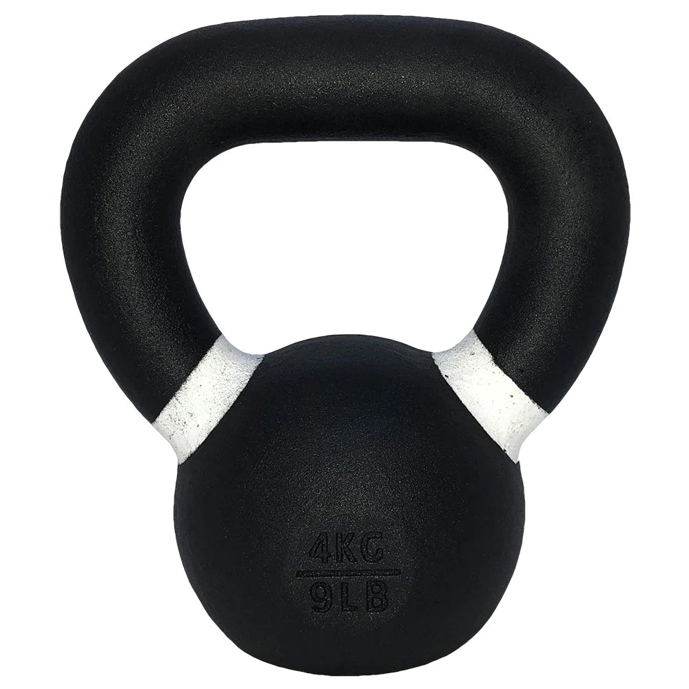 TKO 4kg-36kg Cast Kettlebell Set w/ 2 Tier Rack - Superior Health & Fitness Solutions