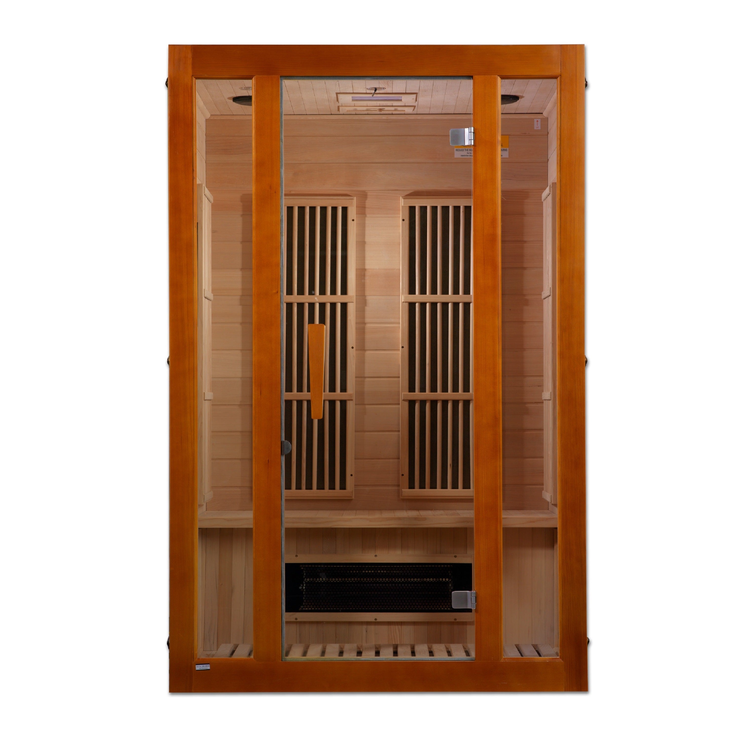 MX-J206-02S Maxxus Aspen Dual Tech 2-person Low EMF FAR Infrared Sauna Canadian Hemlock - Superior Health & Fitness Solutions