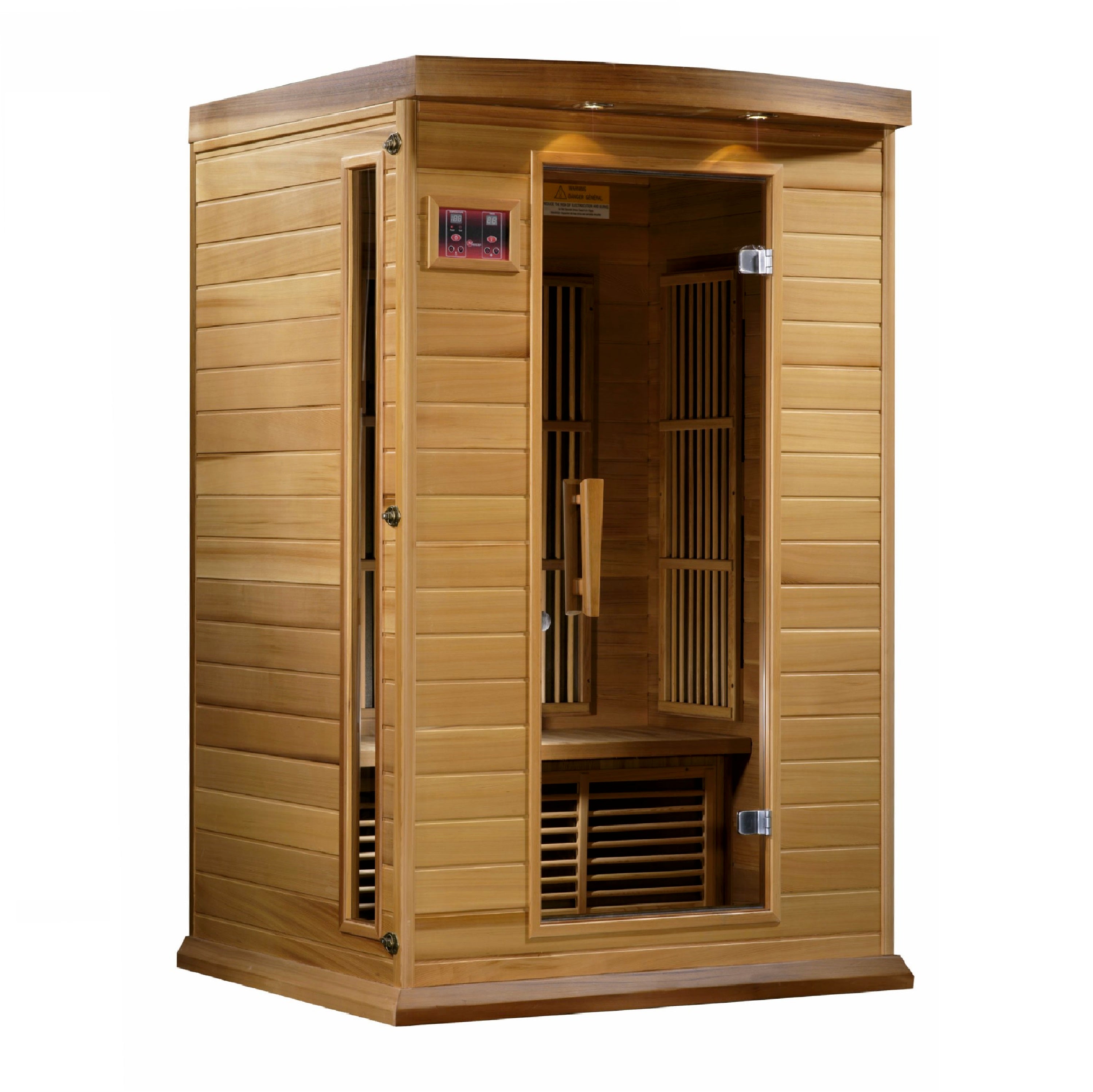 MX-K206-01 Maxxus 2-Person Low EMF FAR Infrared Sauna Canadian Red Cedar - Superior Health & Fitness Solutions
