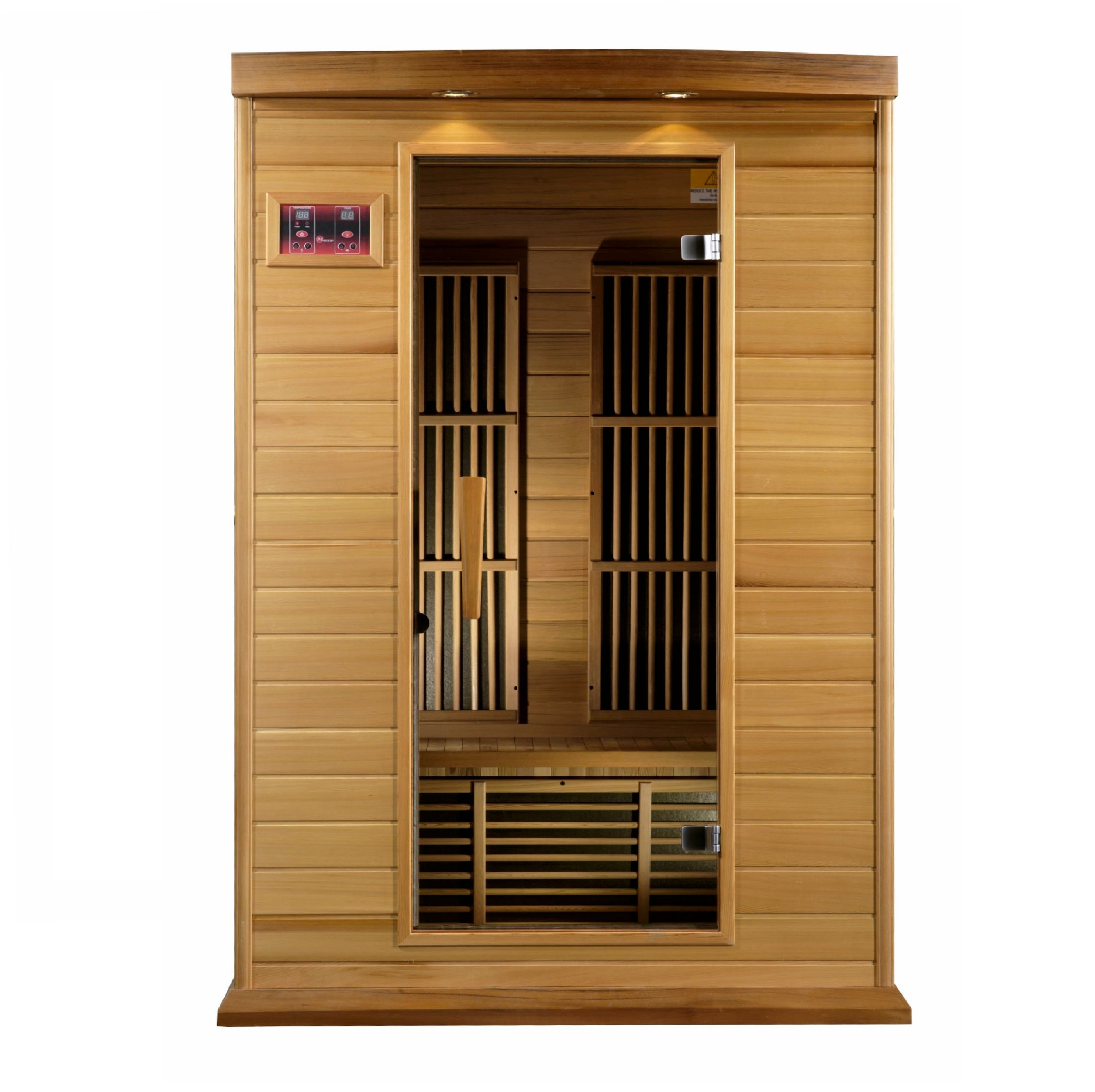 MX-K206-01 Maxxus 2-Person Low EMF FAR Infrared Sauna Canadian Red Cedar - Superior Health & Fitness Solutions