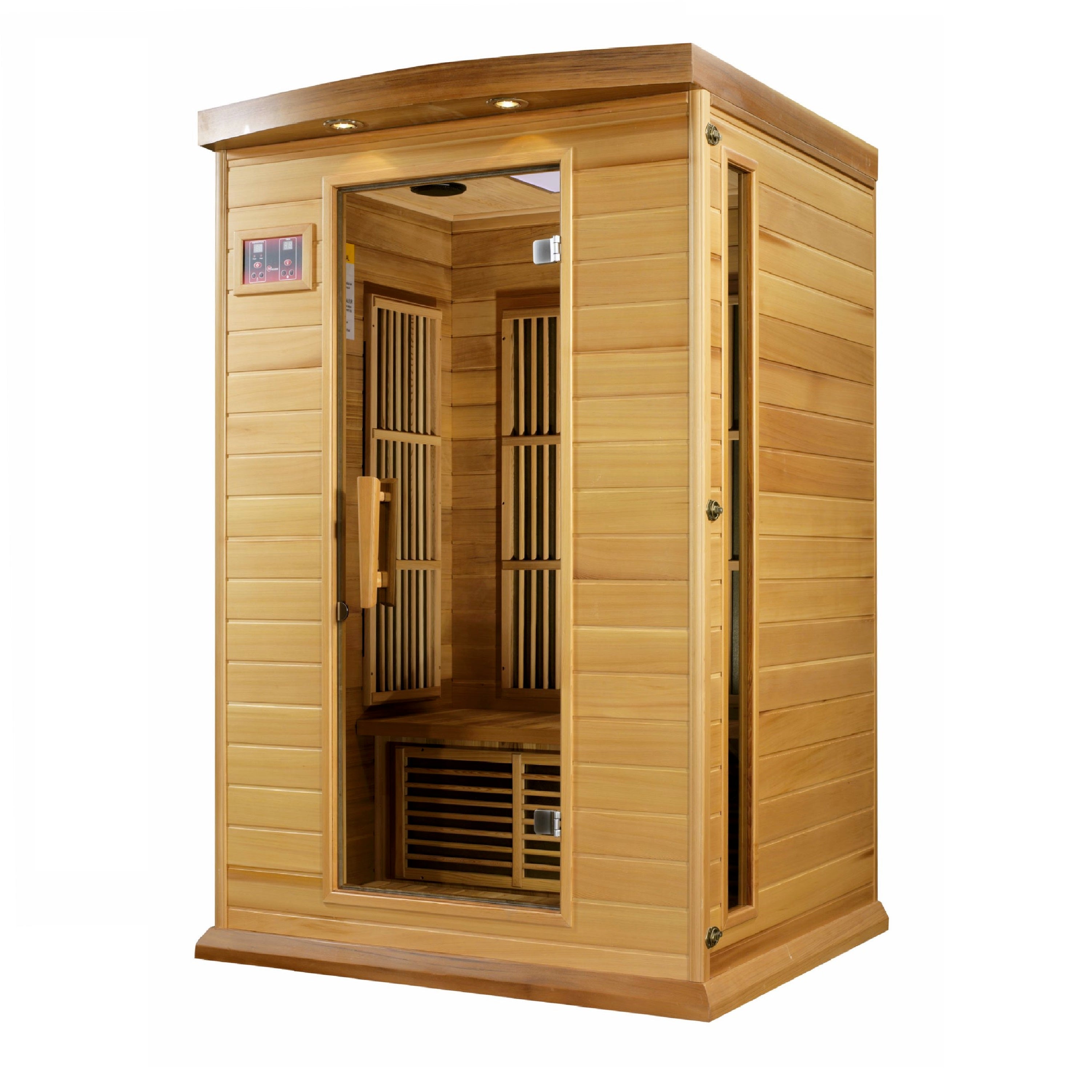 MX-K206-01 Maxxus 2-Person Low EMF FAR Infrared Sauna Canadian Red Cedar - Superior Health & Fitness Solutions