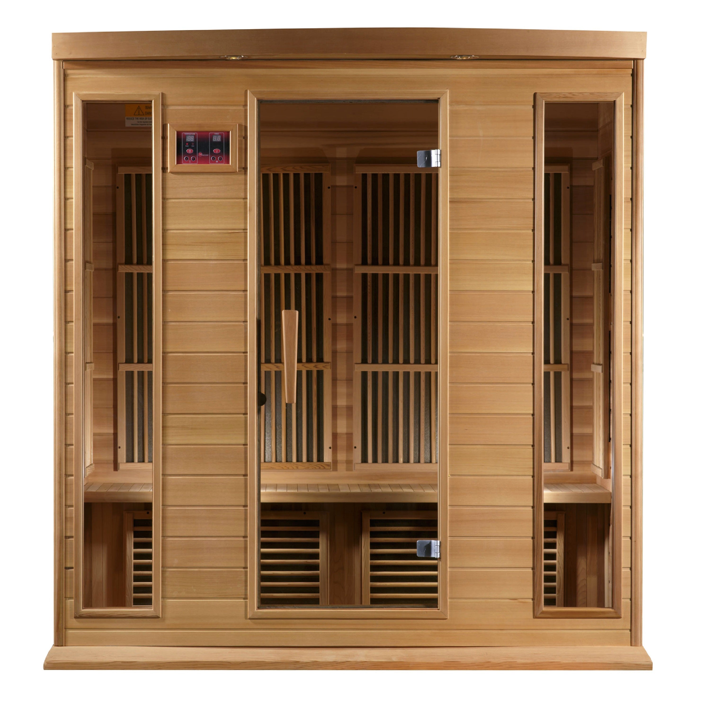 MX-K406-01 Maxxus 4-Person Low EMF FAR Infrared Sauna Canadian Red Cedar - Superior Health & Fitness Solutions
