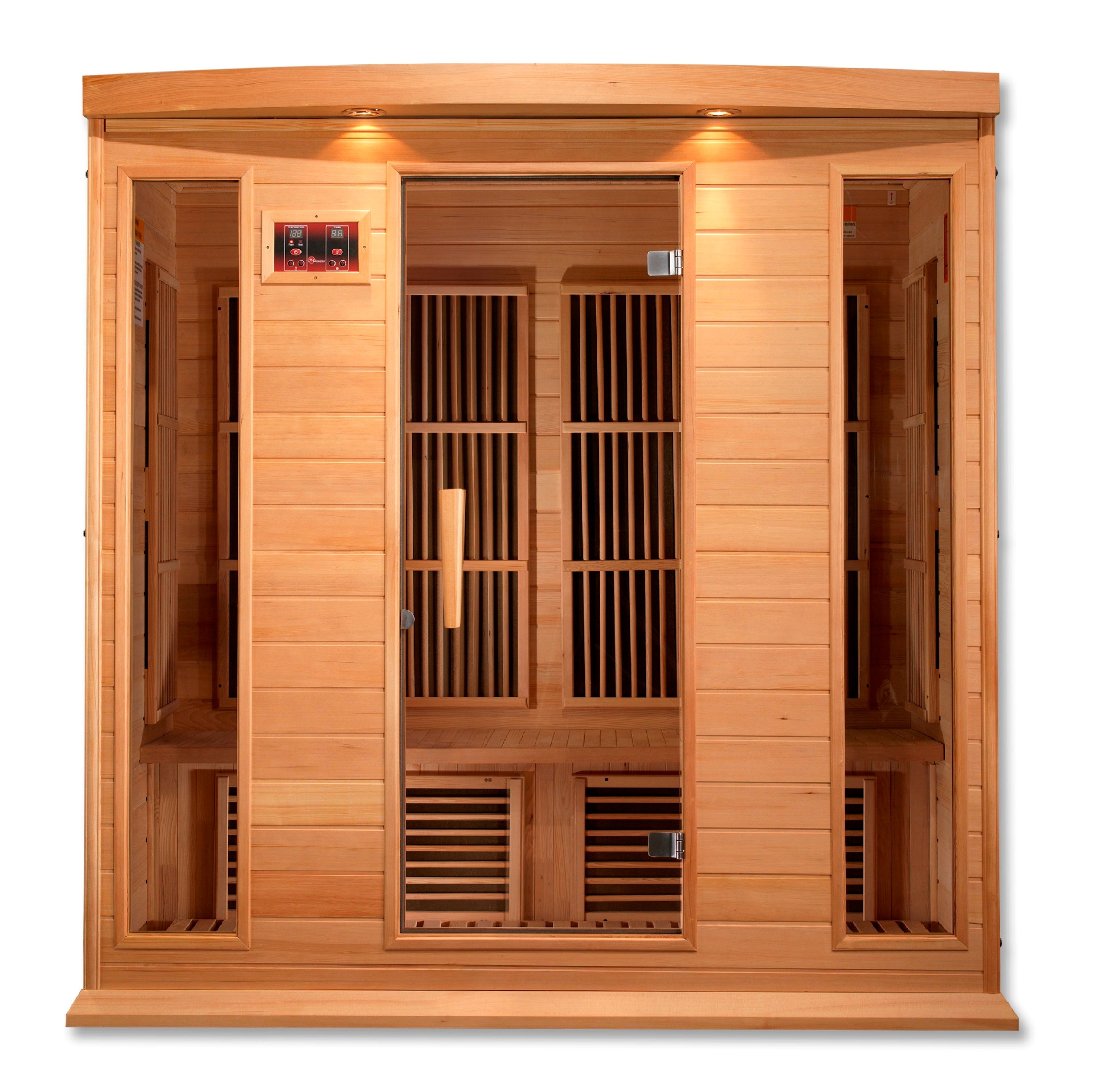 MX-K406-01 Maxxus 4-Person Low EMF FAR Infrared Sauna Canadian Hemlock - Superior Health & Fitness Solutions
