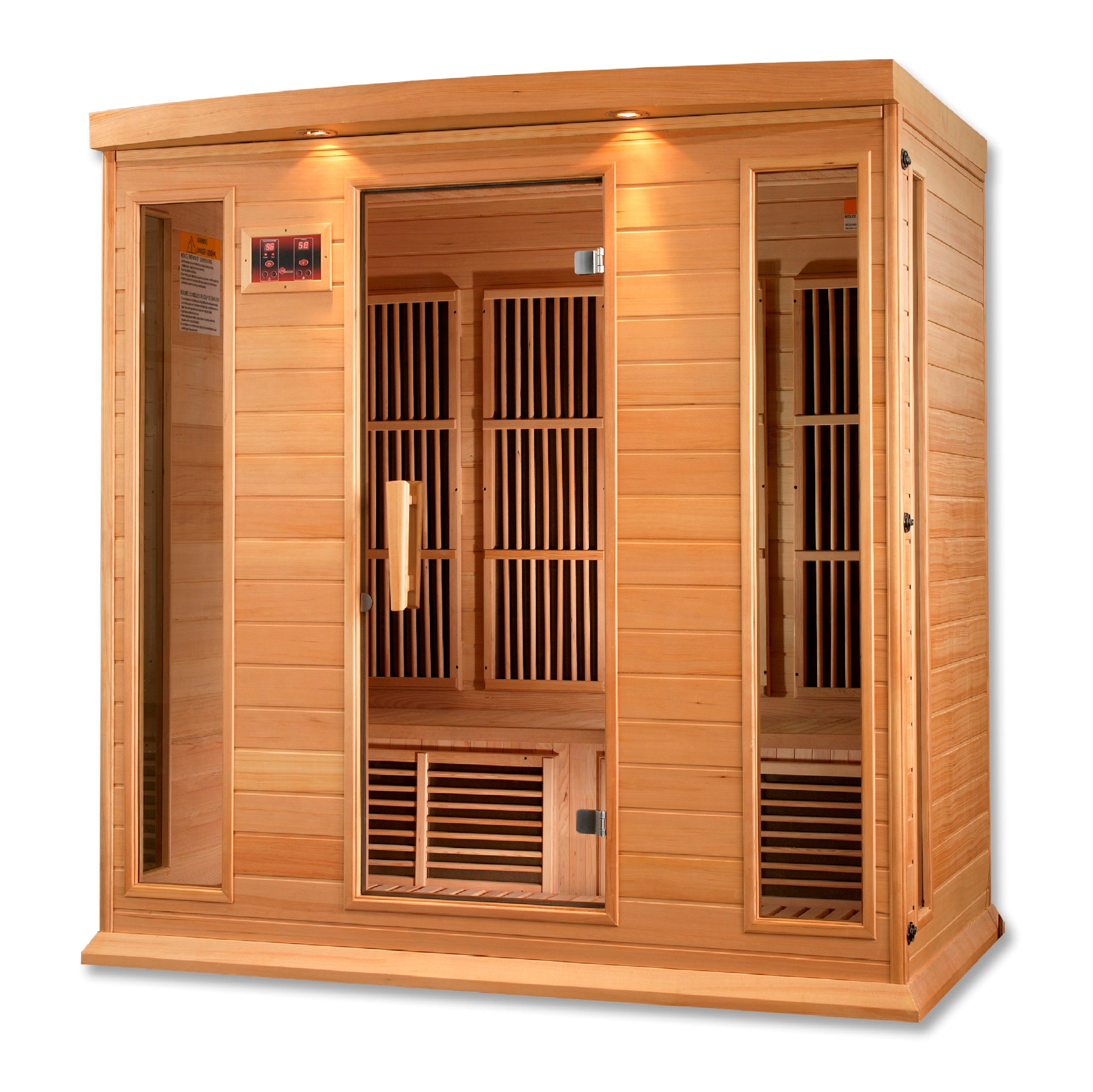 MX-K406-01 Maxxus 4-Person Low EMF FAR Infrared Sauna Canadian Hemlock - Superior Health & Fitness Solutions