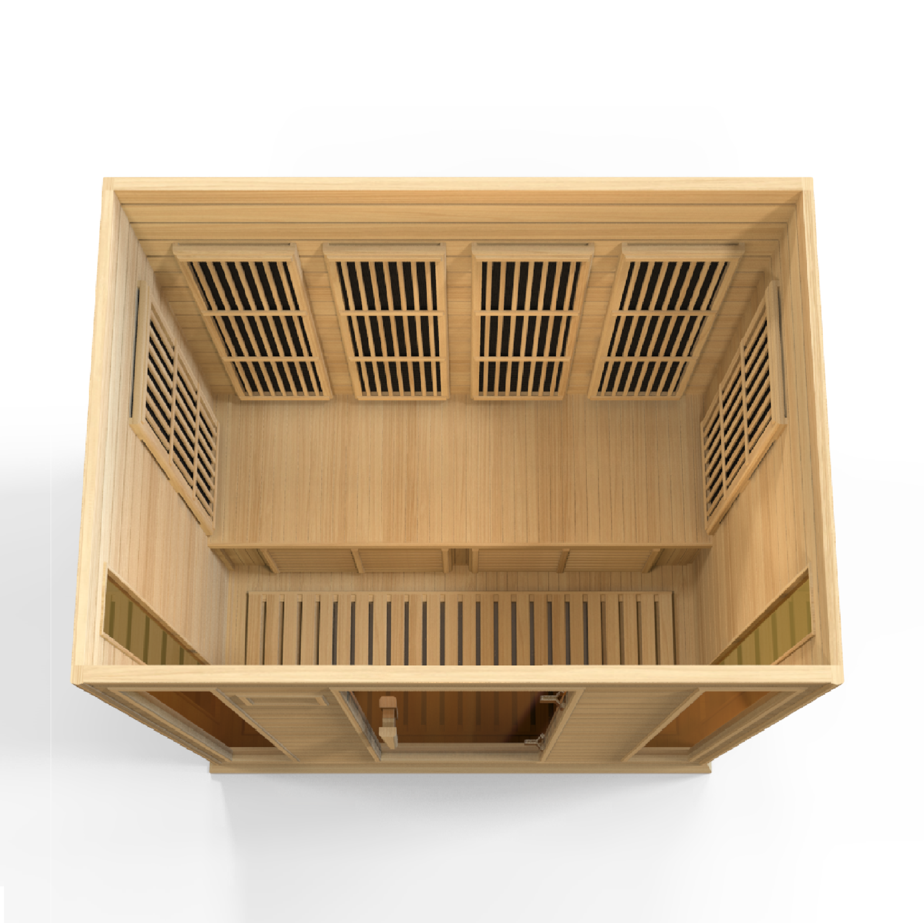 MX-K406-01 Maxxus 4-Person Low EMF FAR Infrared Sauna Canadian Hemlock - Superior Health & Fitness Solutions