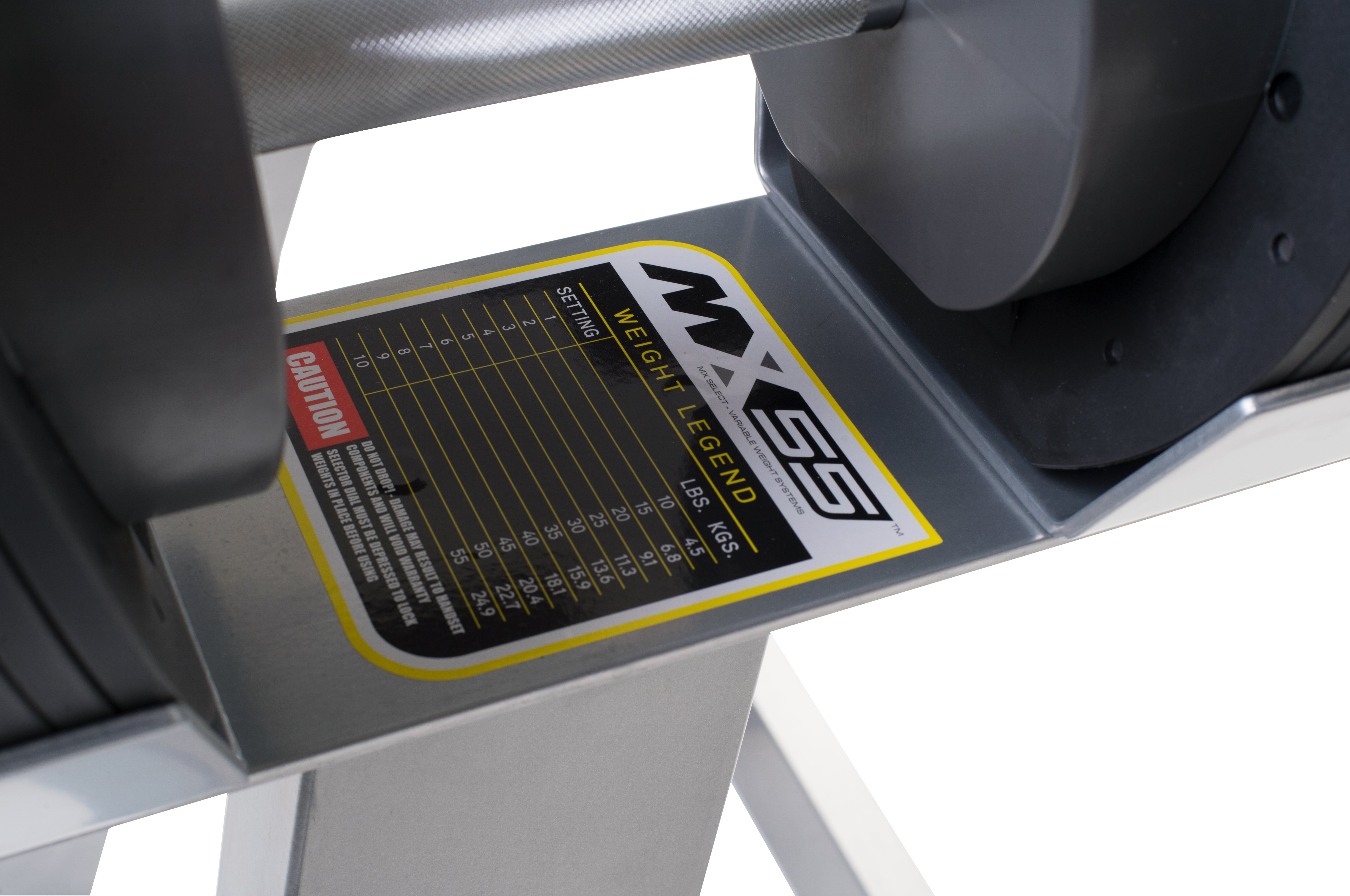 MX55 Adjustable Dumbbells & Rack - Superior Health & Fitness Solutions