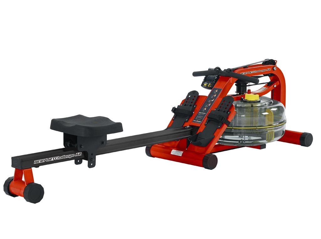 Newport Plus Red Fluid Rower - Superior Health & Fitness Solutions