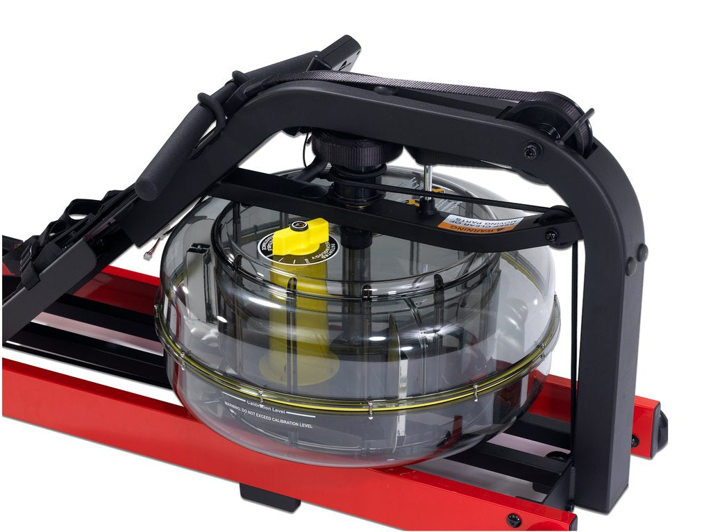 Newport Club Plus Red Fluid Rower - Superior Health & Fitness Solutions