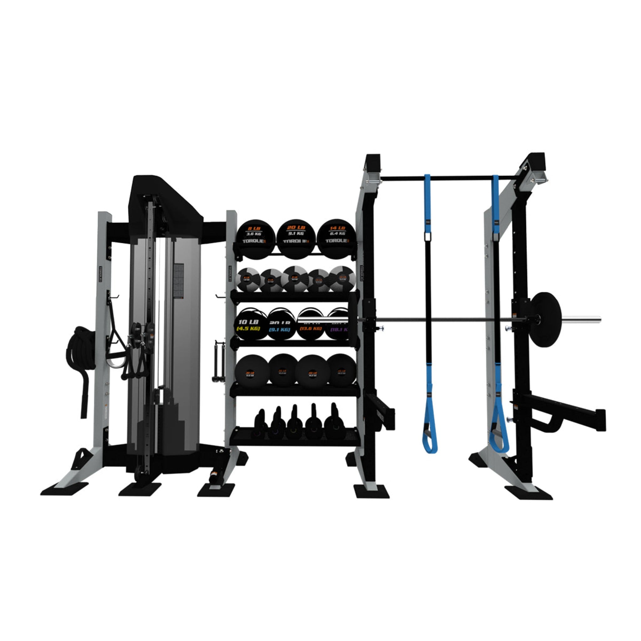 Torque Fitness X-CREATE Storage Wall Space Packages - Superior Health & Fitness Solutions