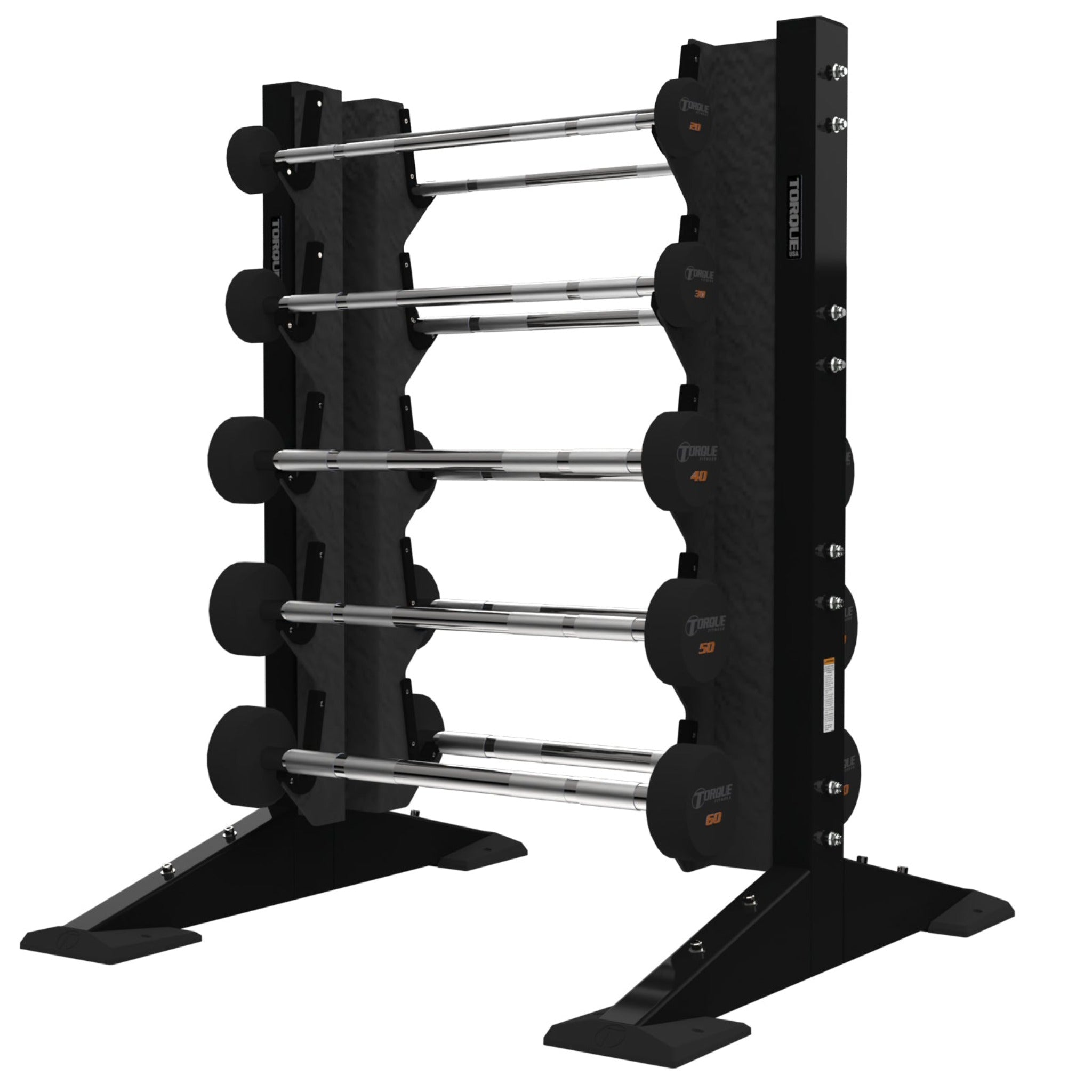 Torque Fitness X-CREATE 2-Sided Center 10 Barbell Rack - Superior Health & Fitness Solutions