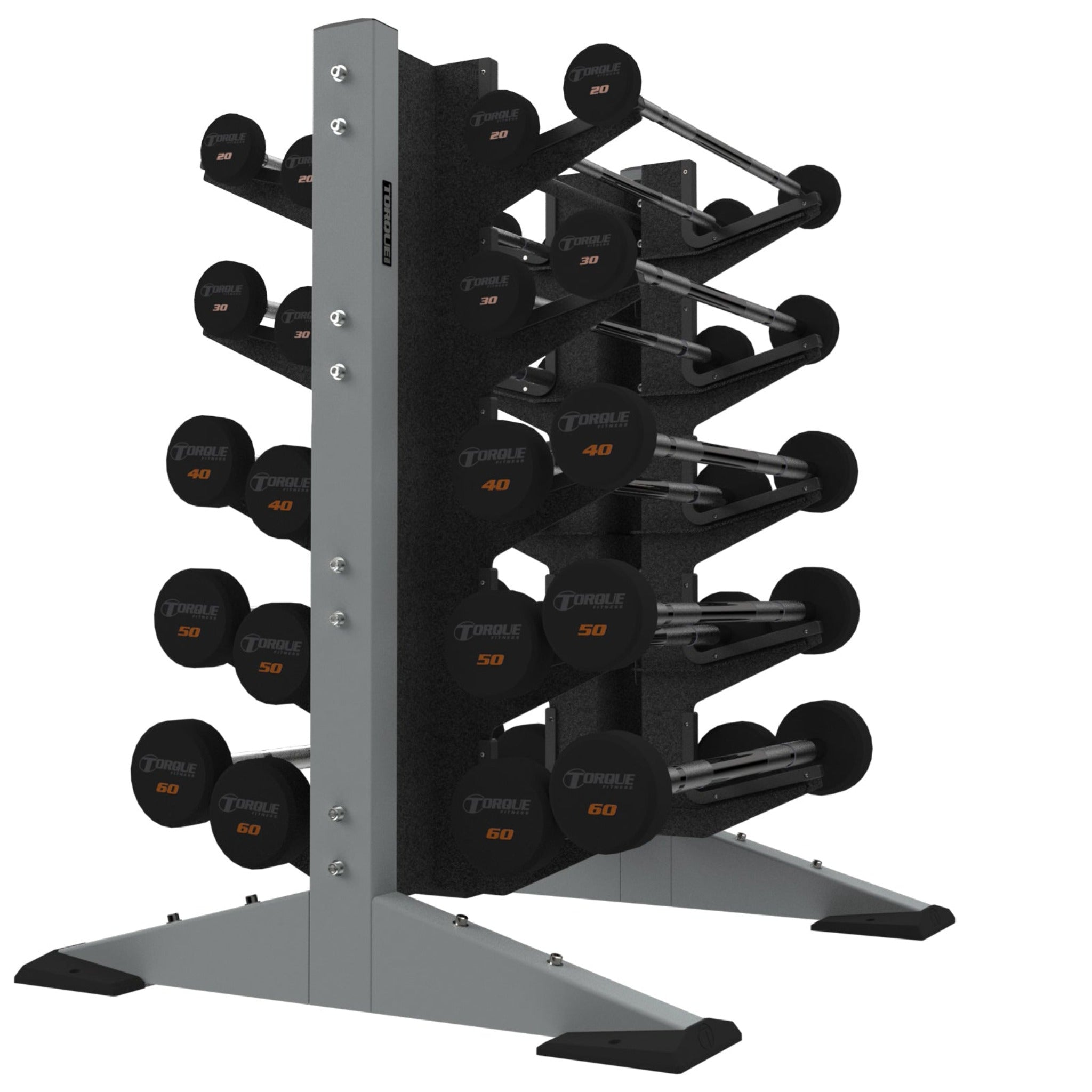 Torque Fitness X-CREATE 2-Sided Center 20 Barbell Rack - Superior Health & Fitness Solutions