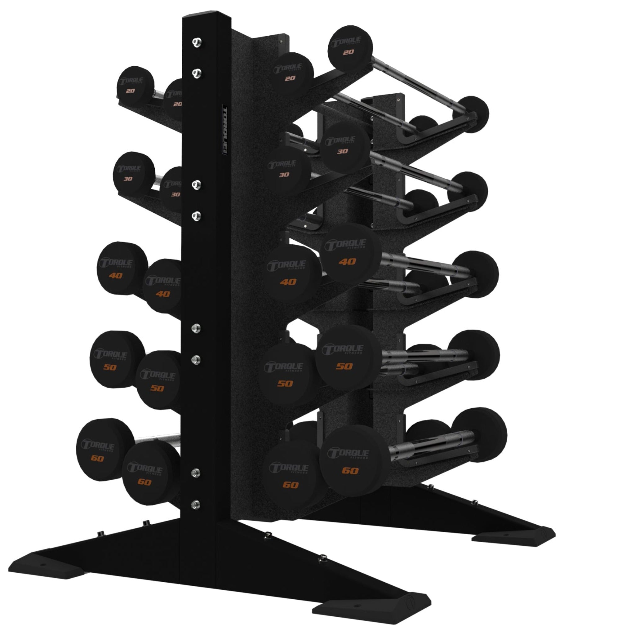 Torque Fitness X-CREATE 2-Sided Center 20 Barbell Rack - Superior Health & Fitness Solutions