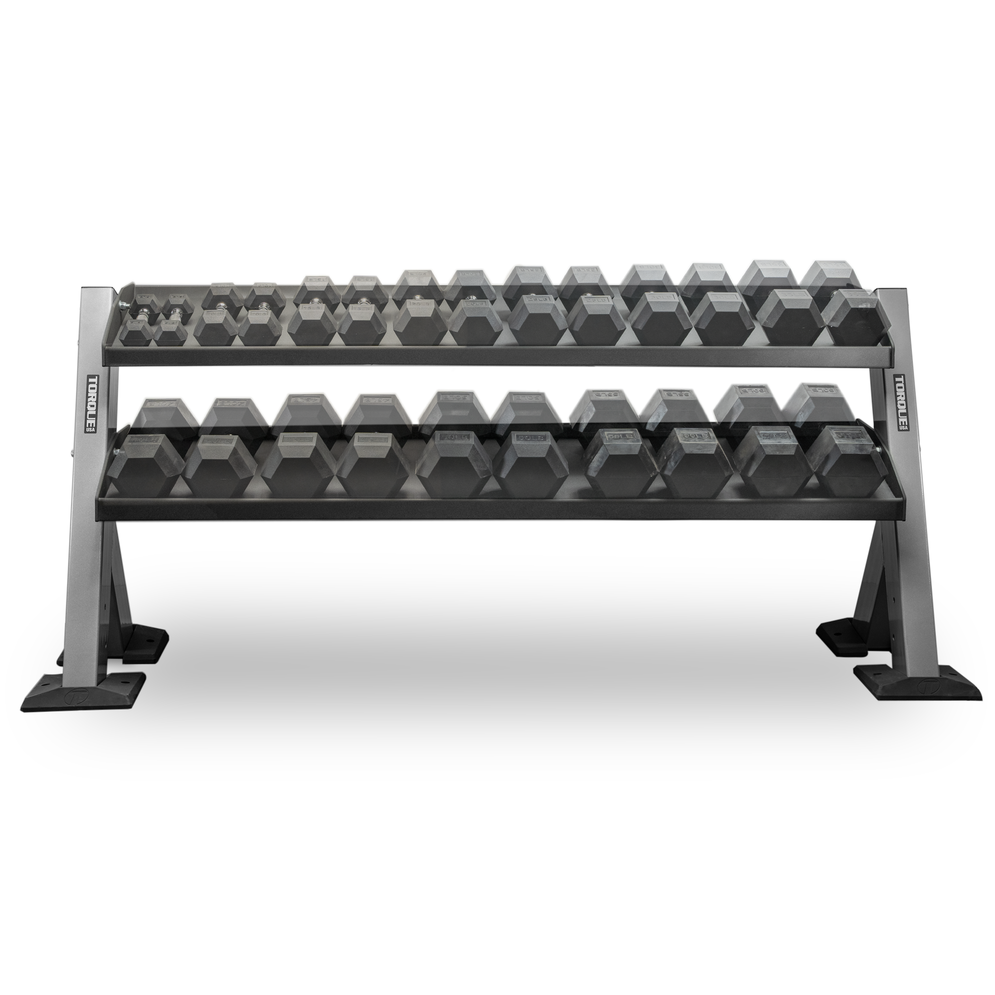 Torque Fitness X-CREATE 6 Foot (1.8 M) Hex Head Dumbbell Rack - Superior Health & Fitness Solutions
