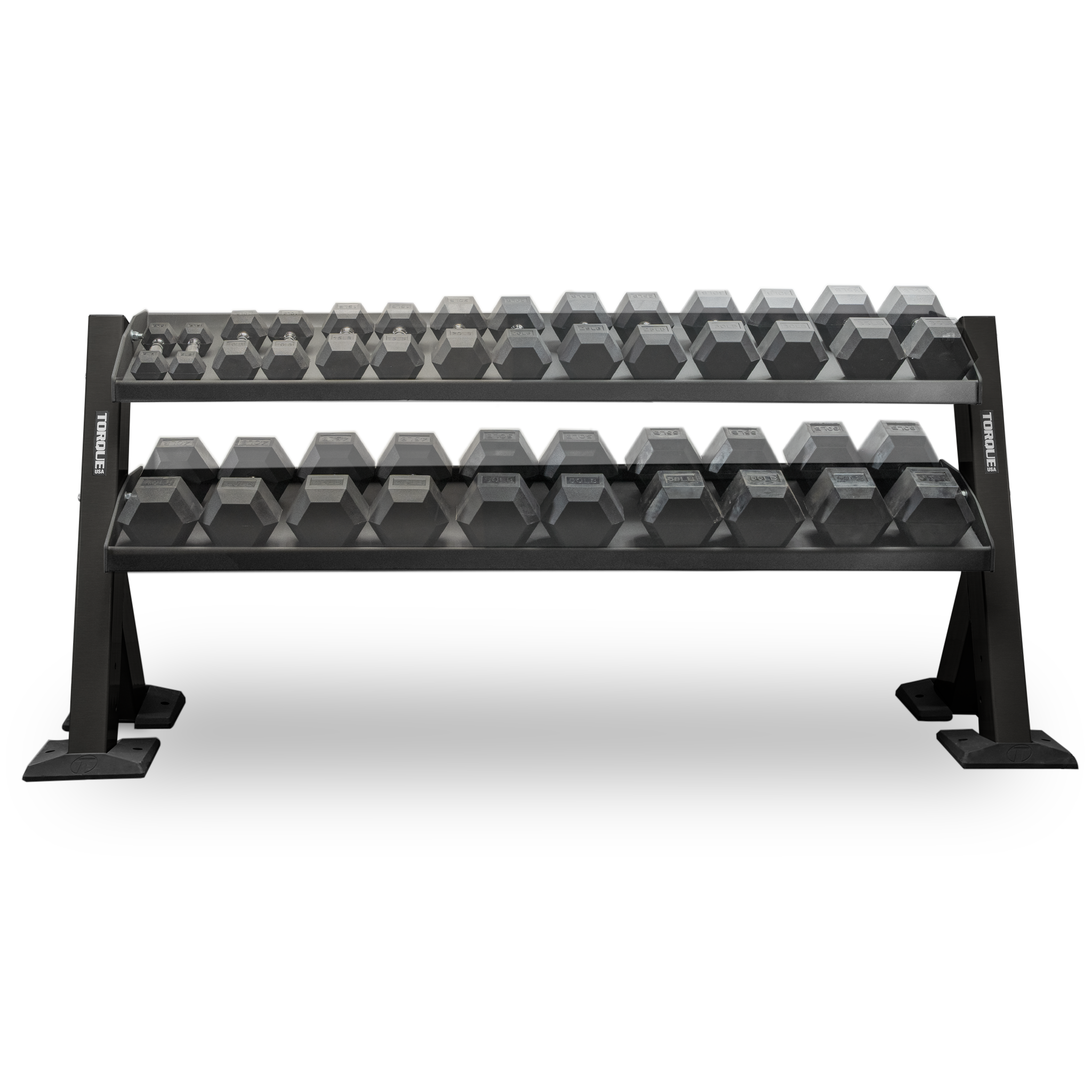 Torque Fitness X-CREATE 6 Foot (1.8 M) Hex Head Dumbbell Rack - Superior Health & Fitness Solutions