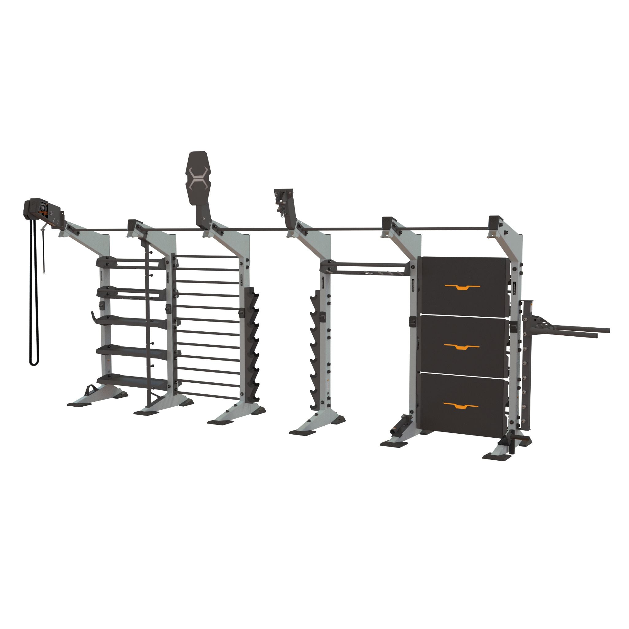 Torque Fitness X-CREATE 5-Module Functional Wall - X1 Package - Superior Health & Fitness Solutions