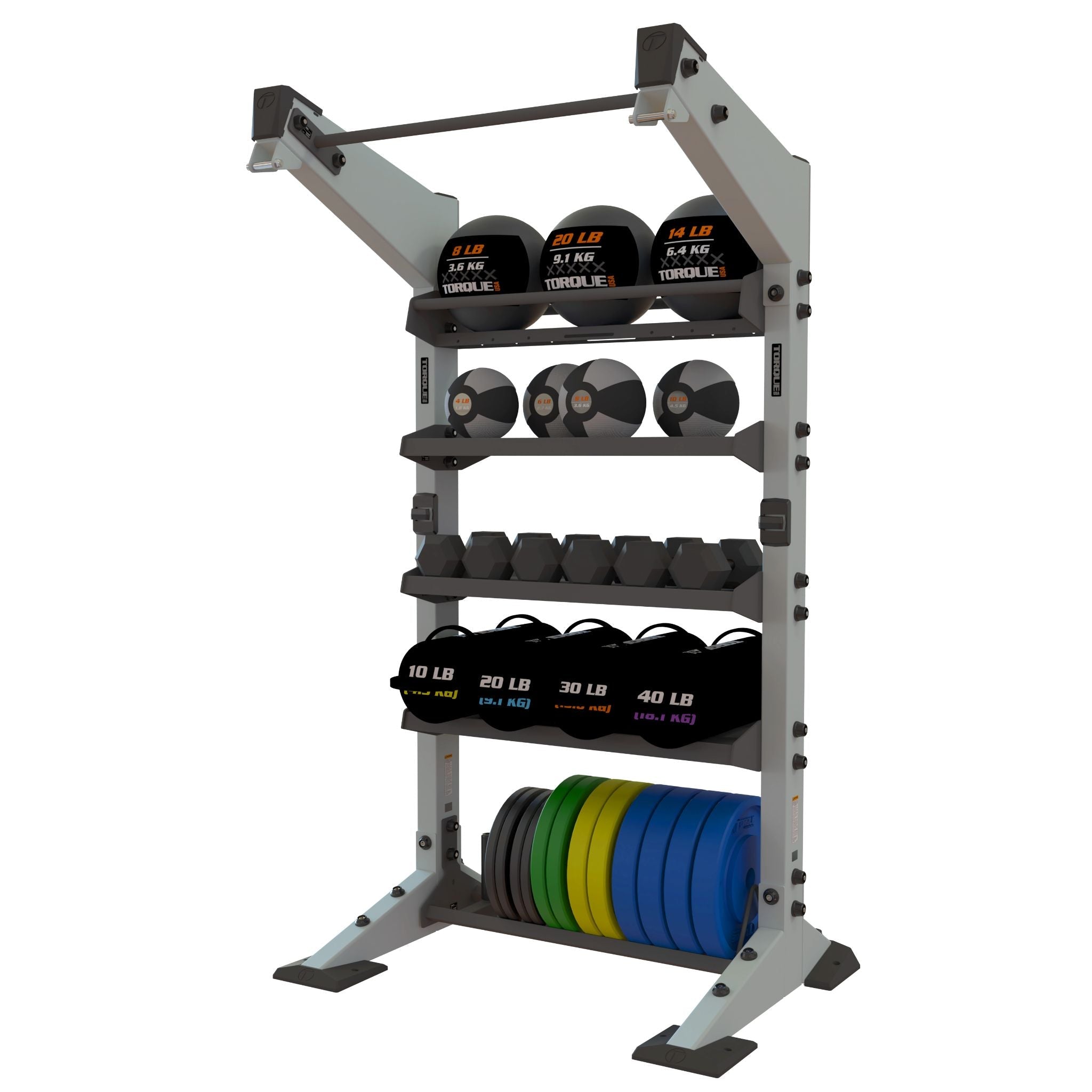Torque Fitness X-CREATE 4 Ft (1.2 M) Accessory/Bumper Bookshelf Storage Module - Superior Health & Fitness Solutions