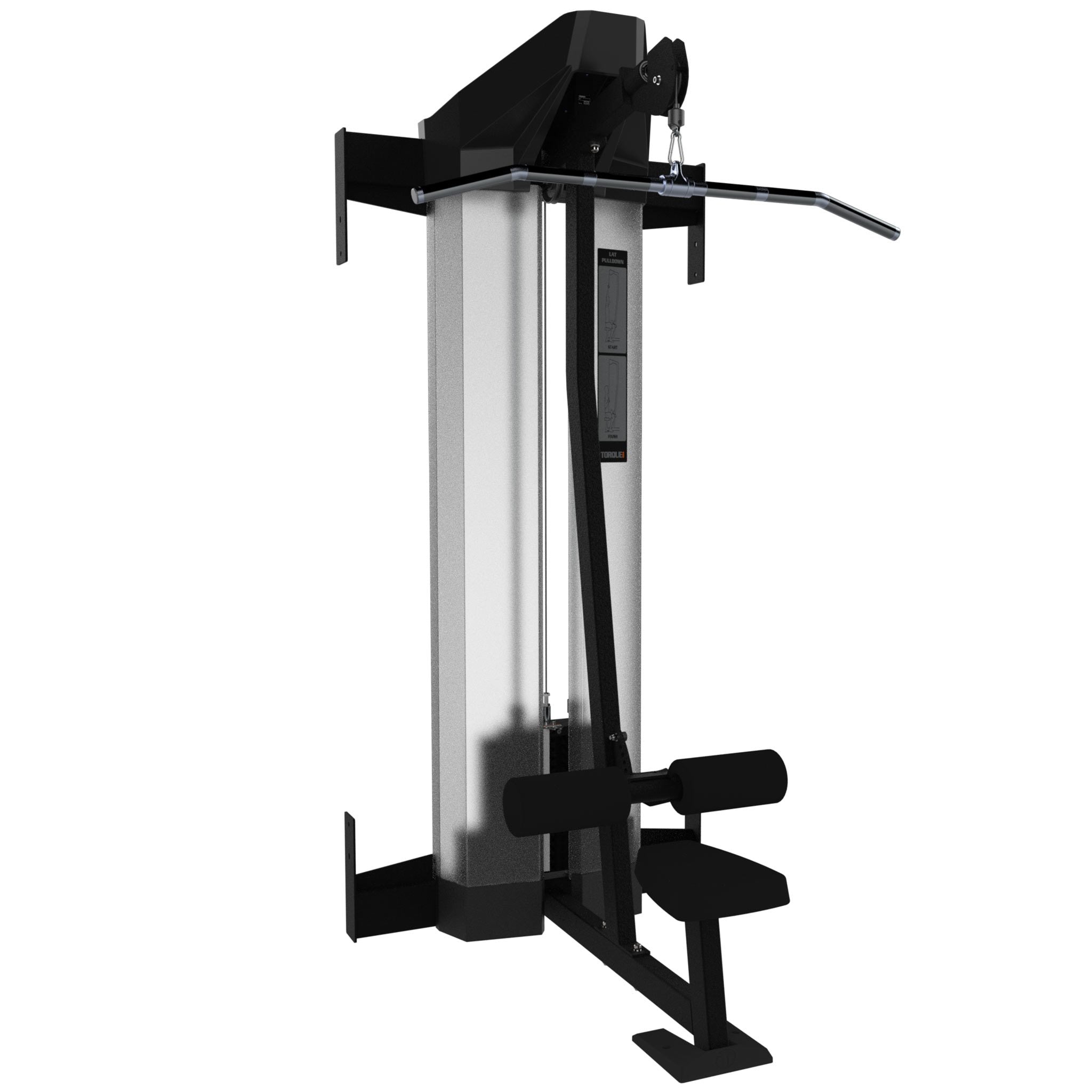 Torque Fitness X-CREATE 4 Ft (1.2 M) Lat Pulldown Station Module - Superior Health & Fitness Solutions