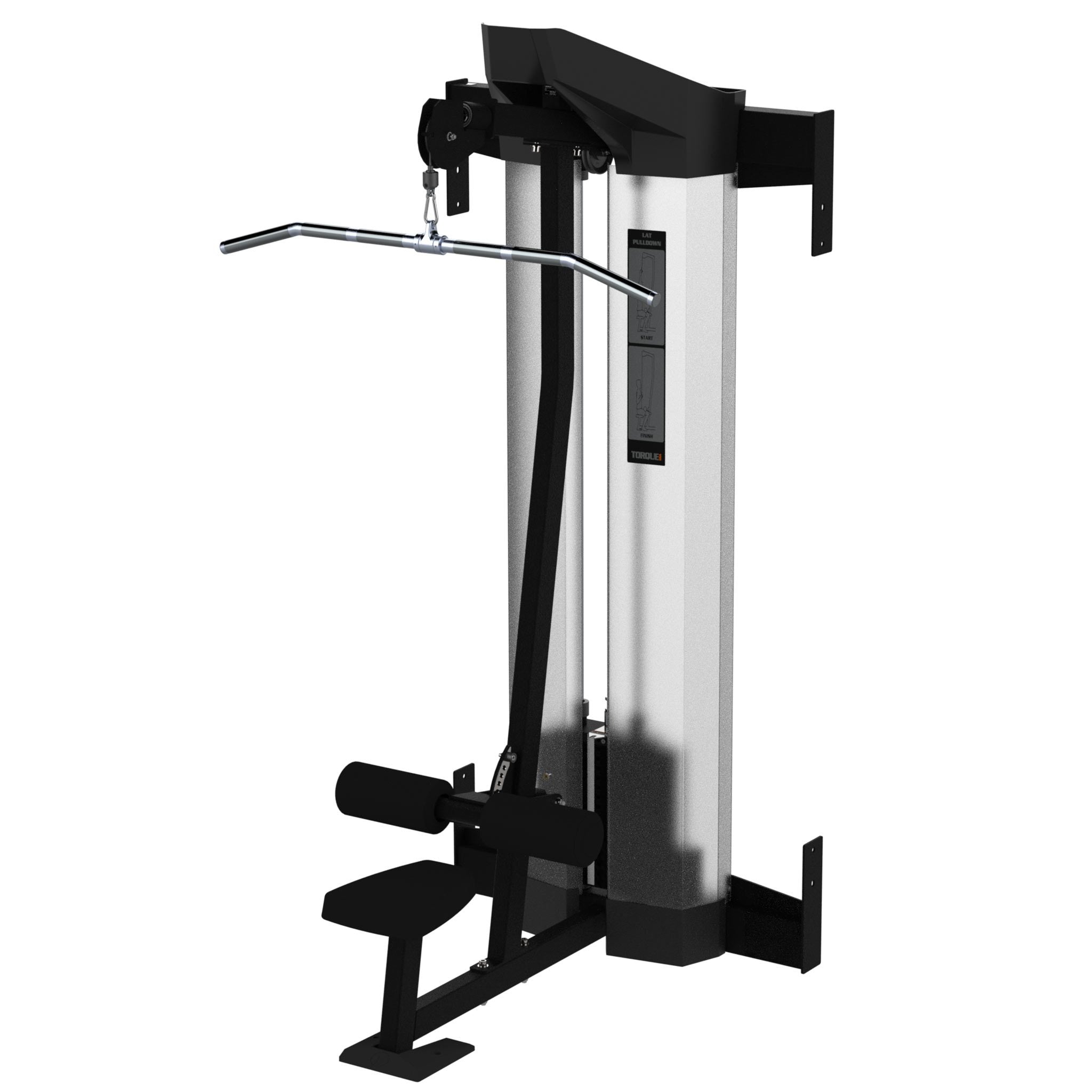 Torque Fitness X-CREATE 4 Ft (1.2 M) Lat Pulldown Station Module - Superior Health & Fitness Solutions