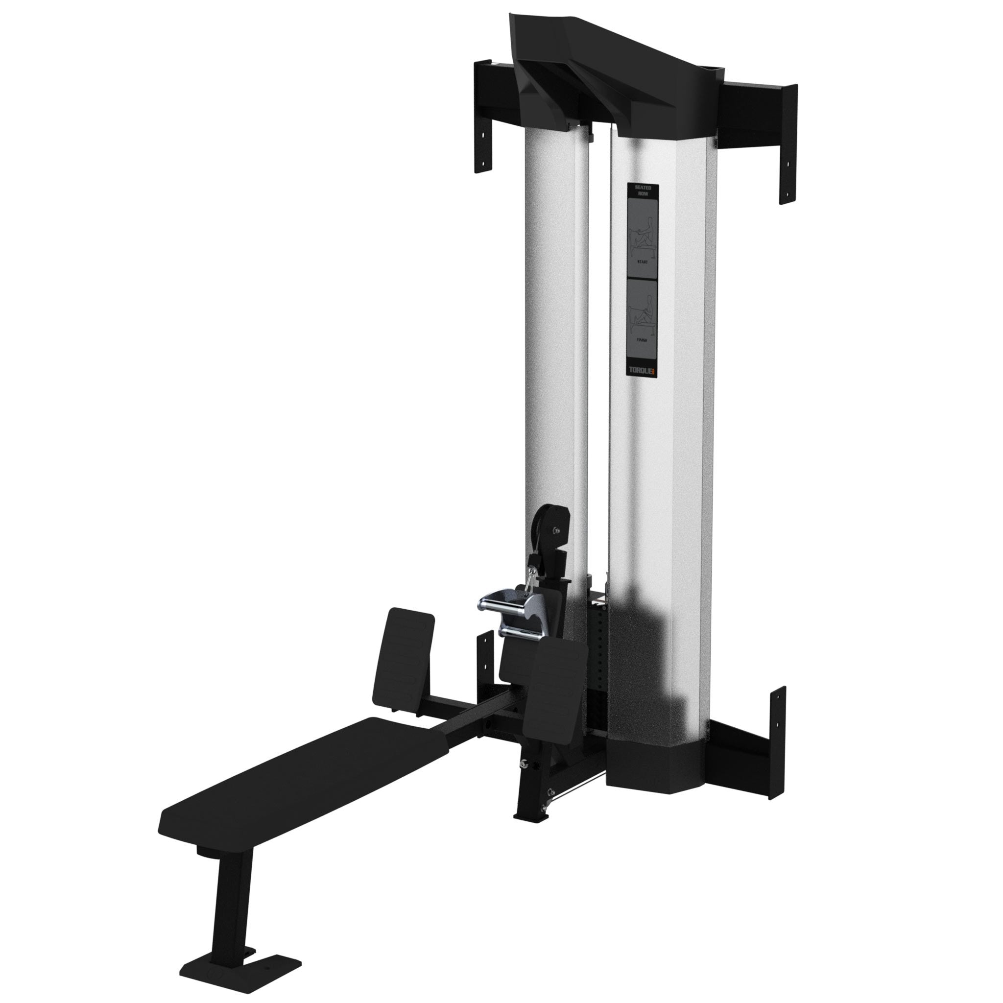 Torque Fitness X-CREATE 4 Ft (1.2 M) Seated Row Module Station - Superior Health & Fitness Solutions