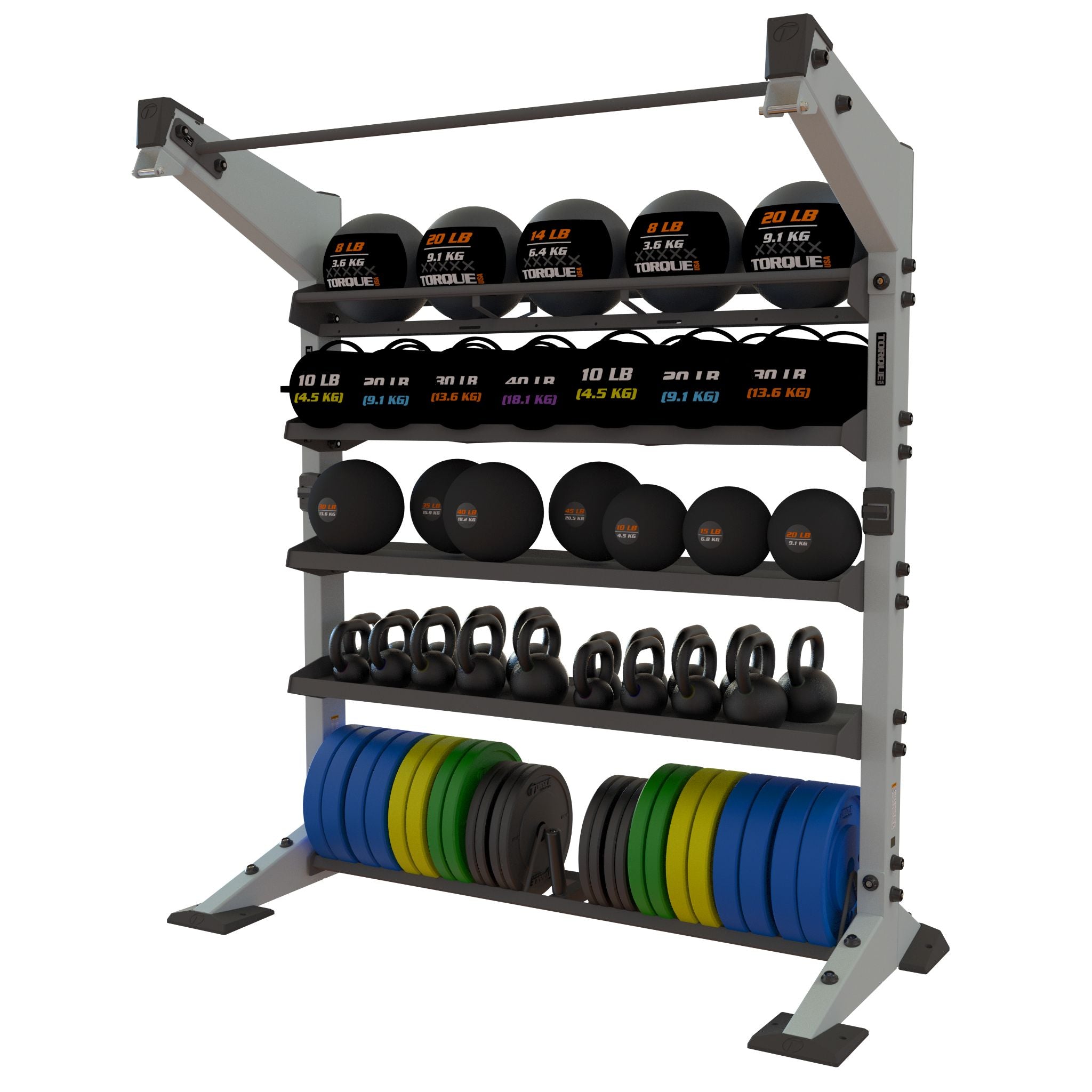 Torque Fitness X-CREATE 6 Ft (1.8 M) Accessory/Bumper Bookshelf Storage Module - Superior Health & Fitness Solutions