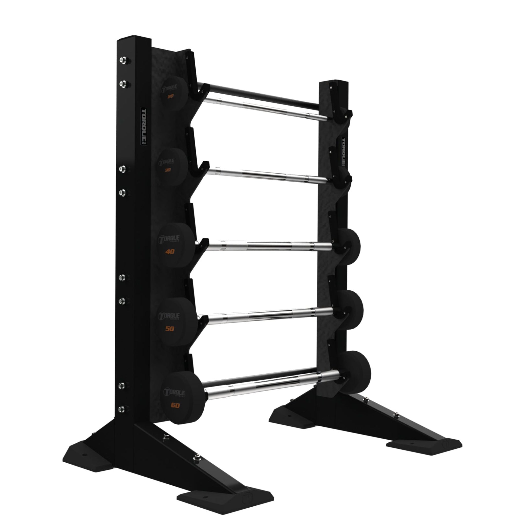 Torque Fitness X-CREATE 1-Module Wall 5 Barbell Rack - Superior Health & Fitness Solutions