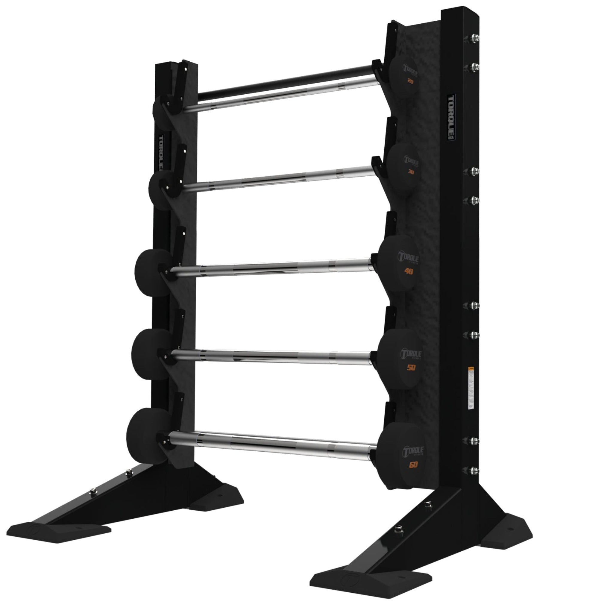 Torque Fitness X-CREATE 1-Module Wall 5 Barbell Rack - Superior Health & Fitness Solutions