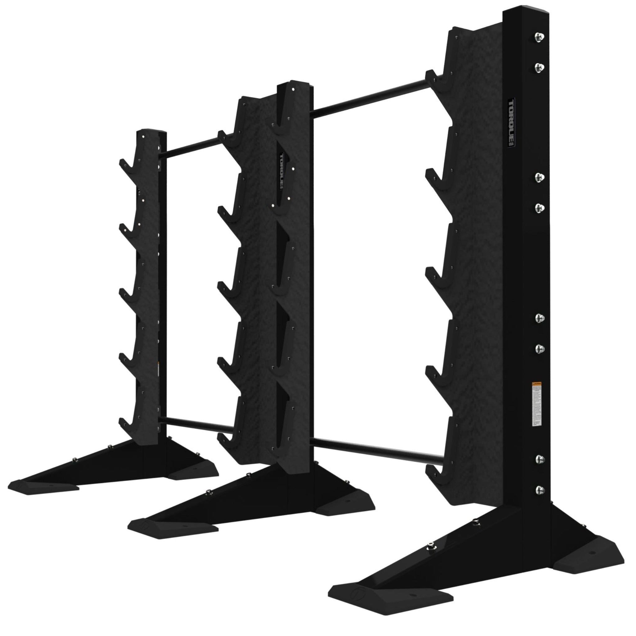 Torque Fitness X-CREATE 2-Module Wall 10 Barbell Rack - Superior Health & Fitness Solutions