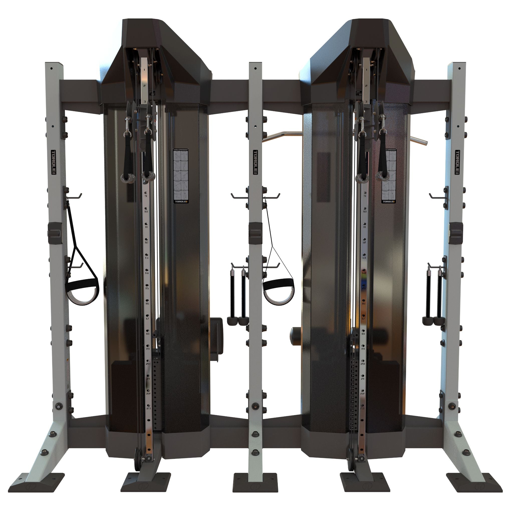 Torque Fitness X-CREATE 2-Module X-SELECT 2-Sided Center Cable Station - X1 Package - Superior Health & Fitness Solutions