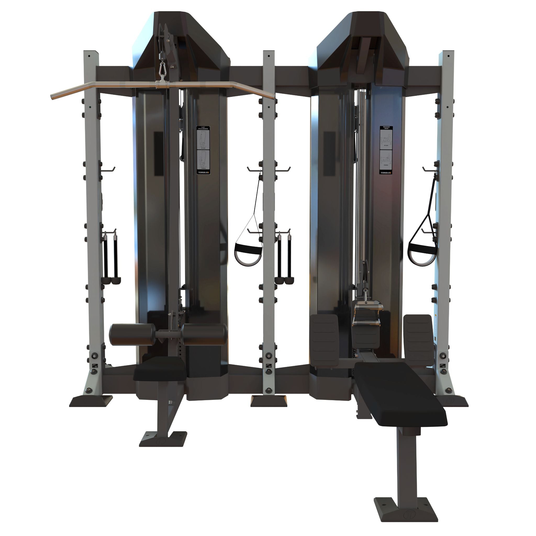 Torque Fitness X-CREATE 2-Module X-SELECT 2-Sided Center Cable Station - X1 Package - Superior Health & Fitness Solutions